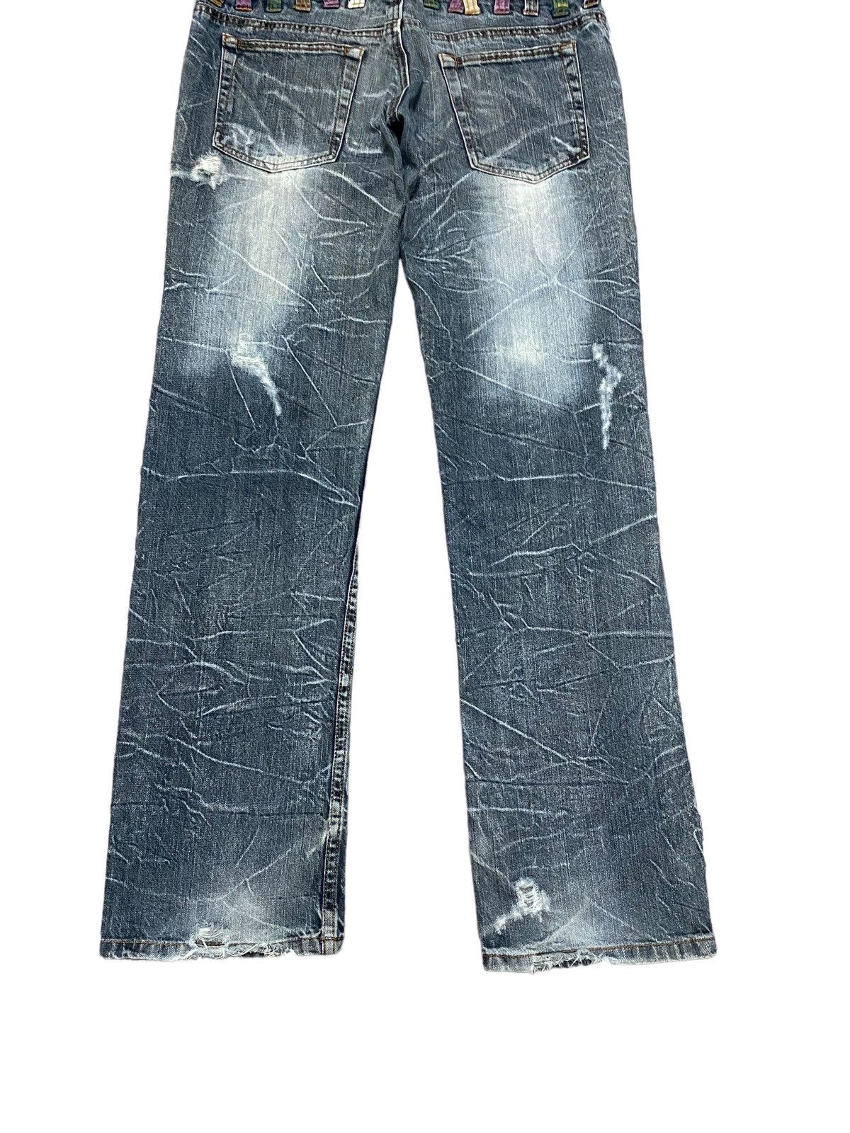 Other Japanese brand X nylaus double waist jeans Size US 32 / EU 48 - 10 Thumbnail