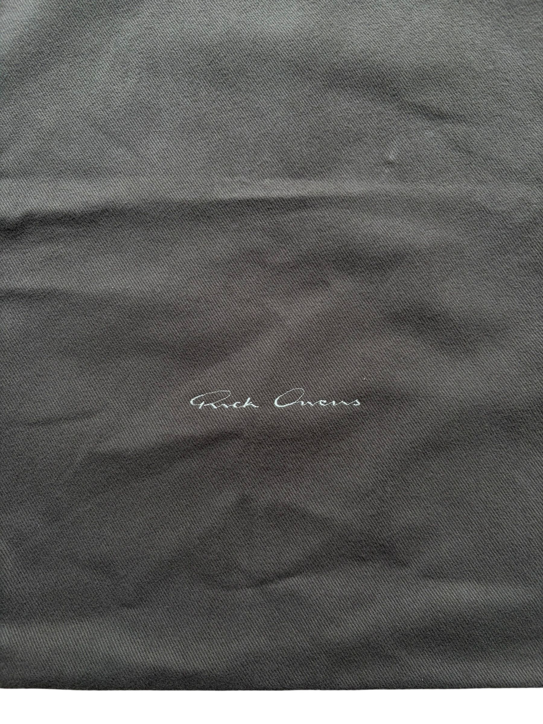 Rick Owens Rick Owens Brown & White Embroidered Small Tote Bag Size ONE SIZE - 3 Thumbnail