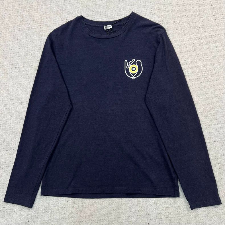 Loewe Loewe Oil Painting Print Long Sleeve T-shirt - dmc Size US L / EU 52-54 / 3 - 1 Thumbnail