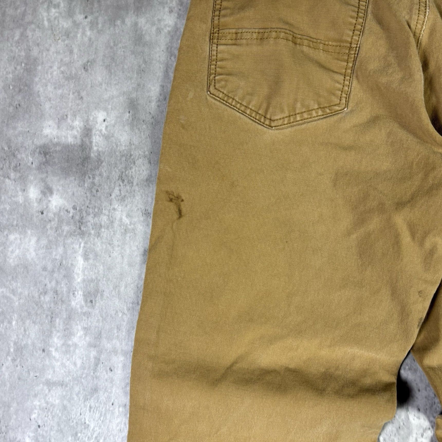 Carhartt VINTAGE Carhartt Carpenter Workwear Pants Mens 36x32 Brown Canvas Cotton Straight Relaxed Pockets Logo 5.11 Taclite Pro Grunge Workwear 32 Inseam Size US 36 / EU 52 - 5 Thumbnail