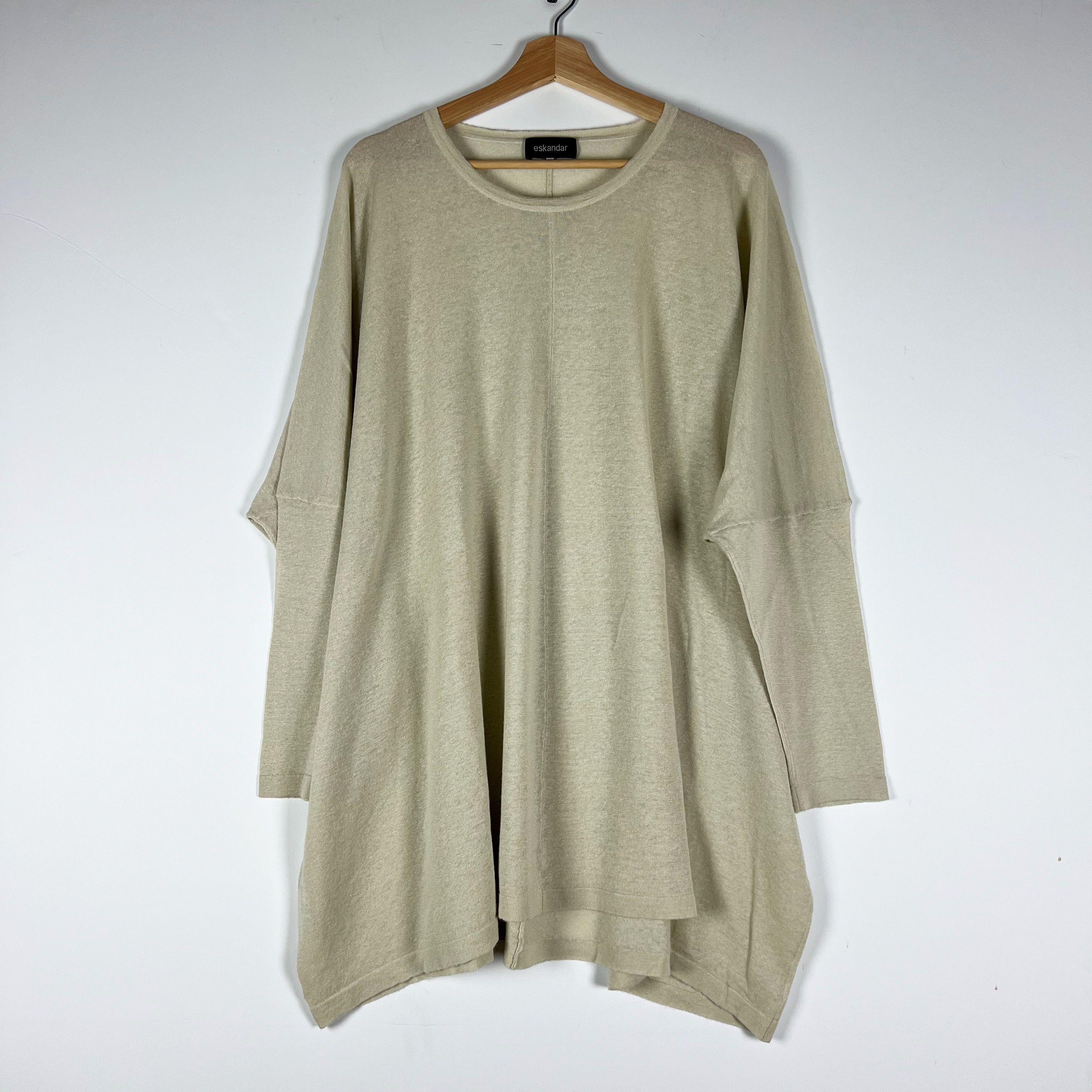eskandar Eskandar Linen Cashmere Knit Lightweight Size ONE SIZE - 1 Thumbnail