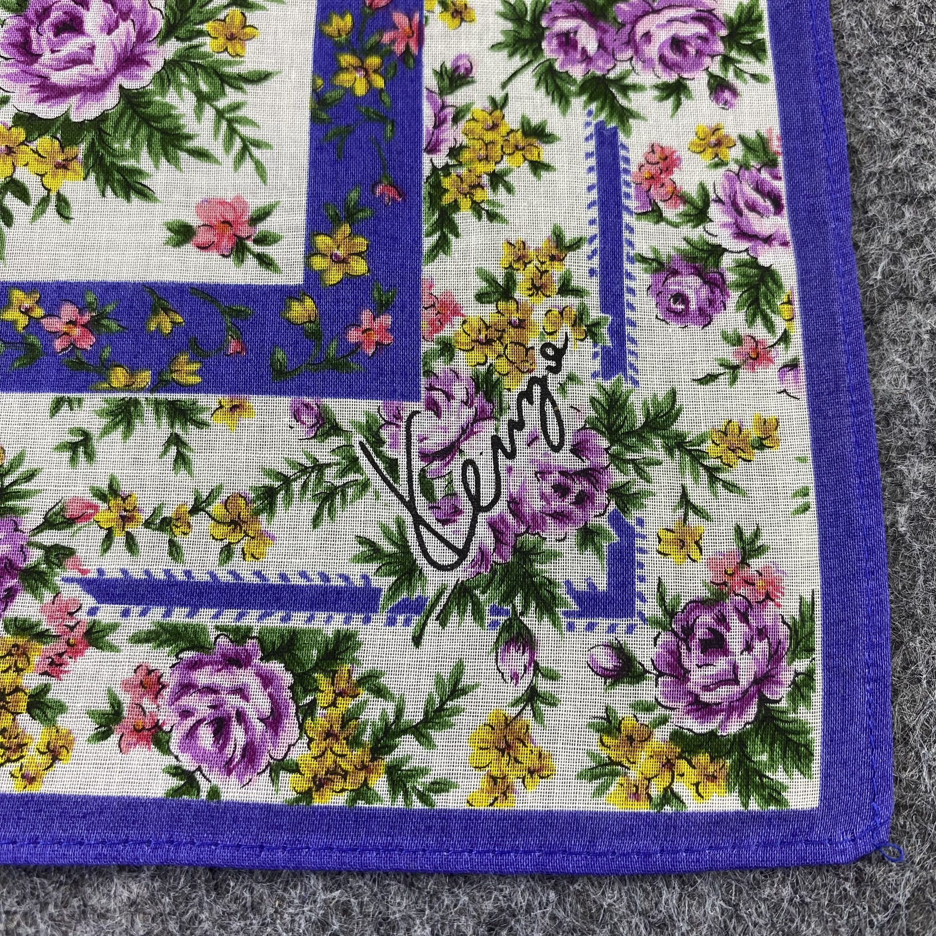 Kenzo × Vintage Kenzo Handkerchief / Bandana / Neckerchief-B938 Size ONE SIZE - 5 Thumbnail
