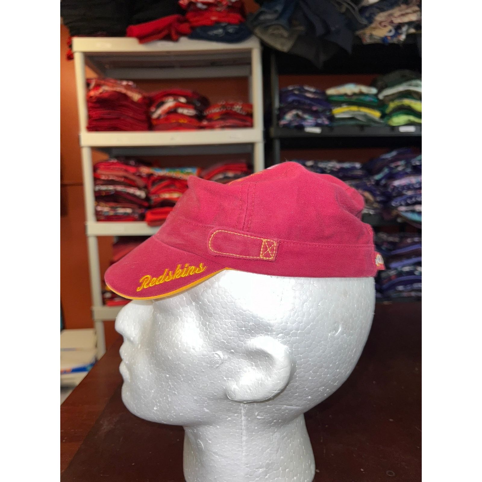NFL Womens Redskins Hat NFL Washington Redskin Cap Football Size ONE SIZE - 4 Thumbnail