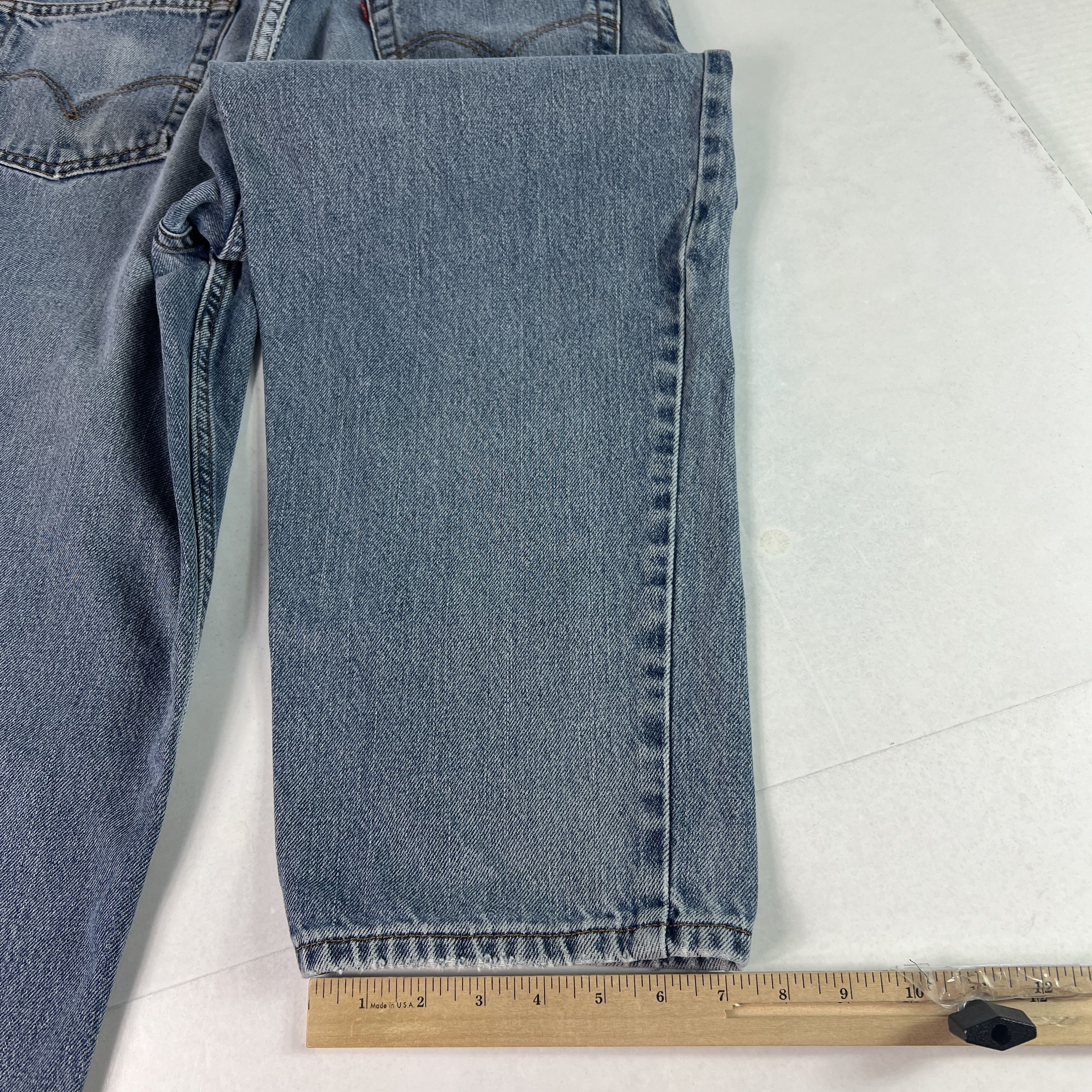 Levi's Y2K Levi's Jeans 560 Comfort Loose Fit Tapered Blue Denim Size US 33 - 17 Thumbnail