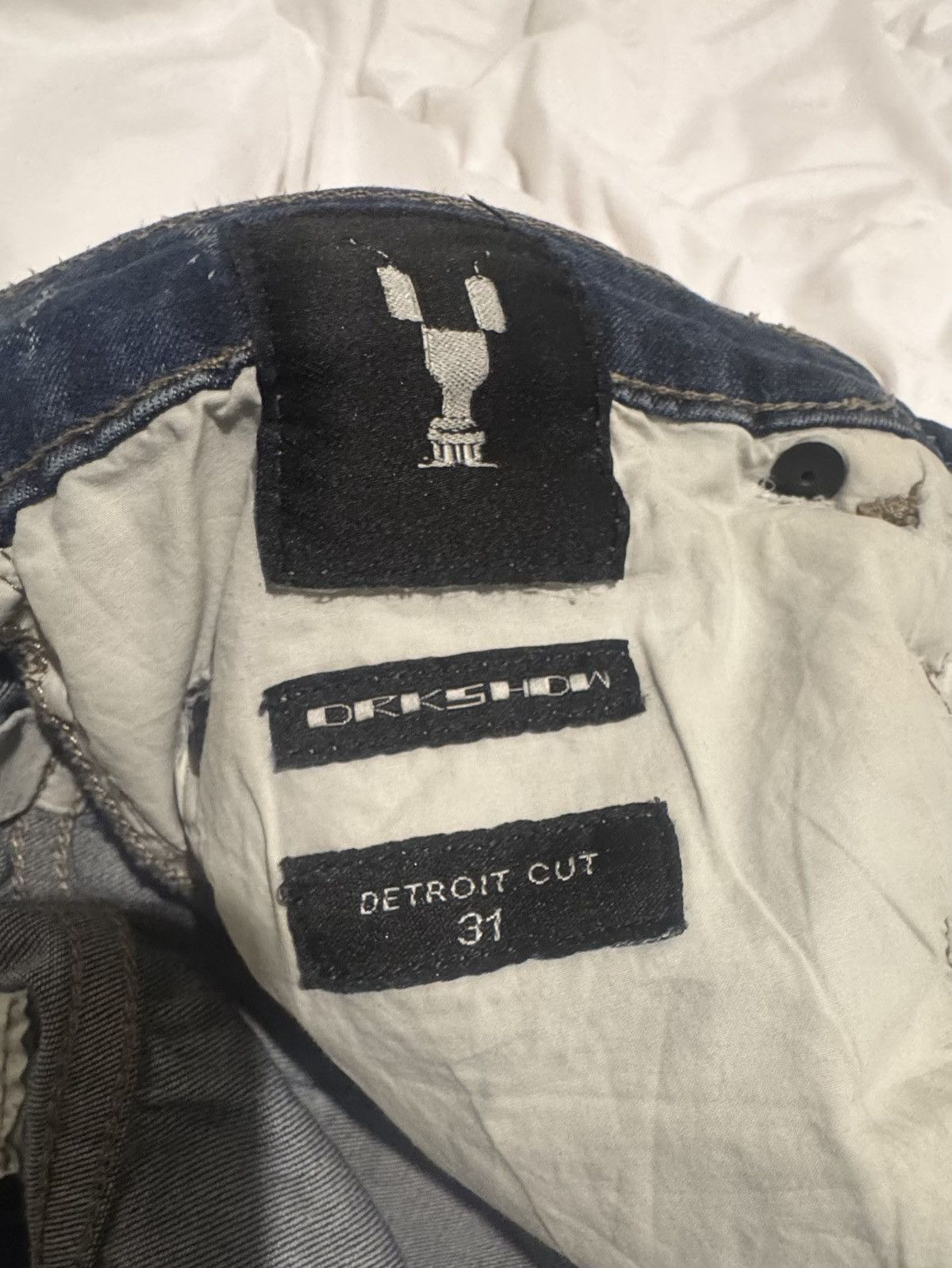 Rick Owens Detroit cut SS19 Size US 31 - 3 Thumbnail