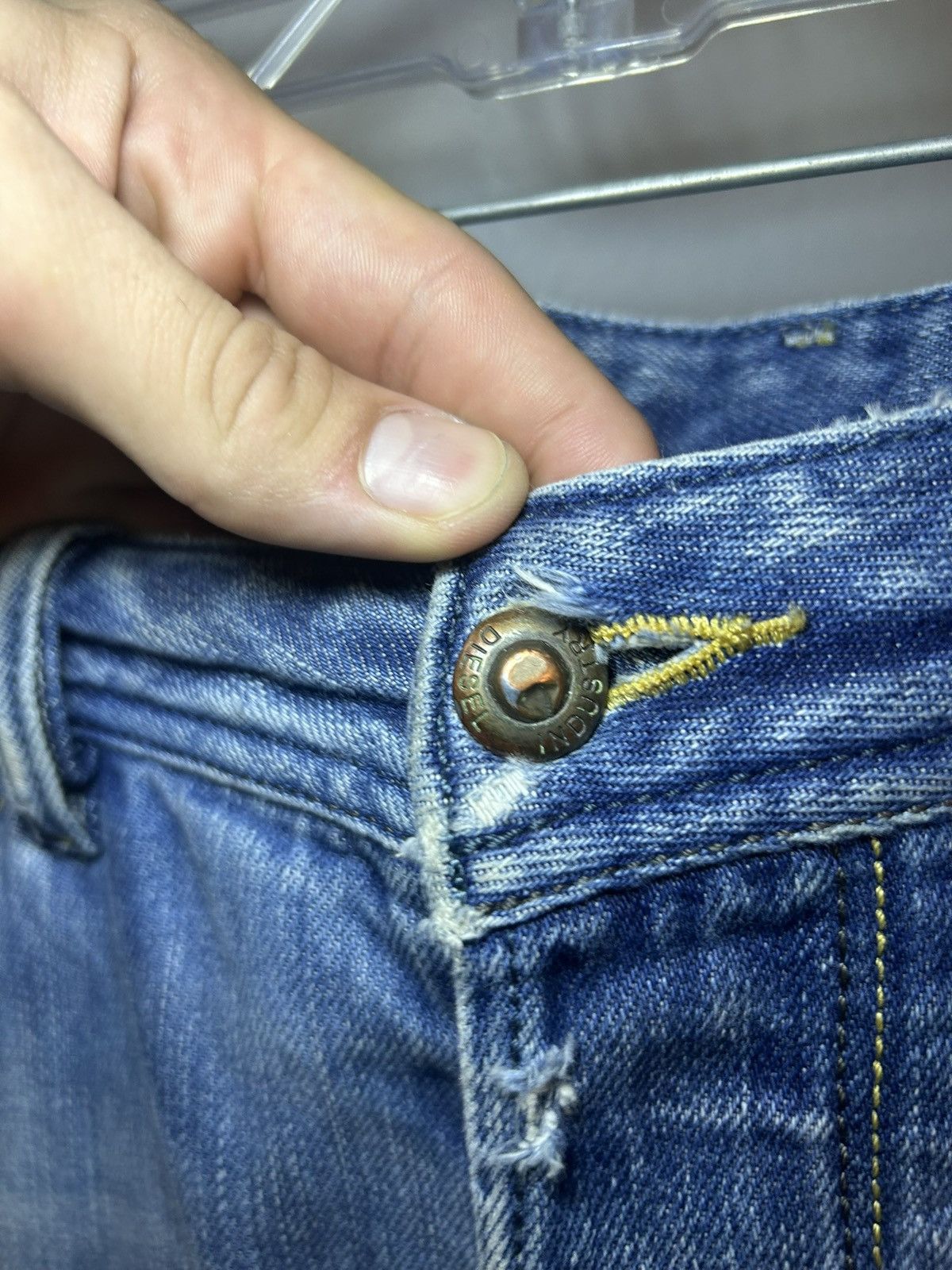 Diesel Vintage Diesel made in Italy “Ruky” distressed flared jeans Size US 32 / EU 48 - 14 Thumbnail