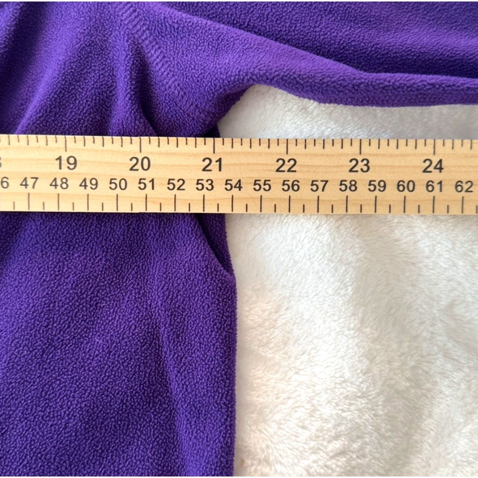 Eddie Bauer Eddie Bauer Jacket Womens XL Purple Full Zip Fleece Casual Travel Outdoor 25" Length Womens Size XL / US 12-14 / IT 48-50 - 7 Thumbnail