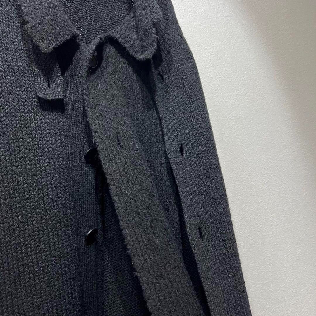 Yohji Yamamoto Knit Wool Cardigan Size US L / EU 52-54 / 3 - 8 Thumbnail