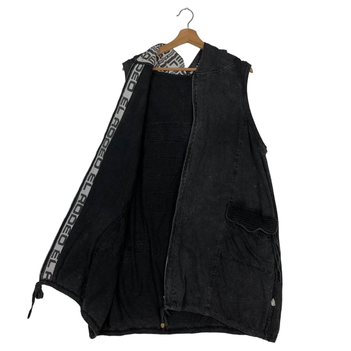 Hysteric Glamour 🔥90’s Punk Design Sleeveless Tanktop Vest Hoodie Elrodeo Size US M / EU 48-50 / 2 - 8 Thumbnail