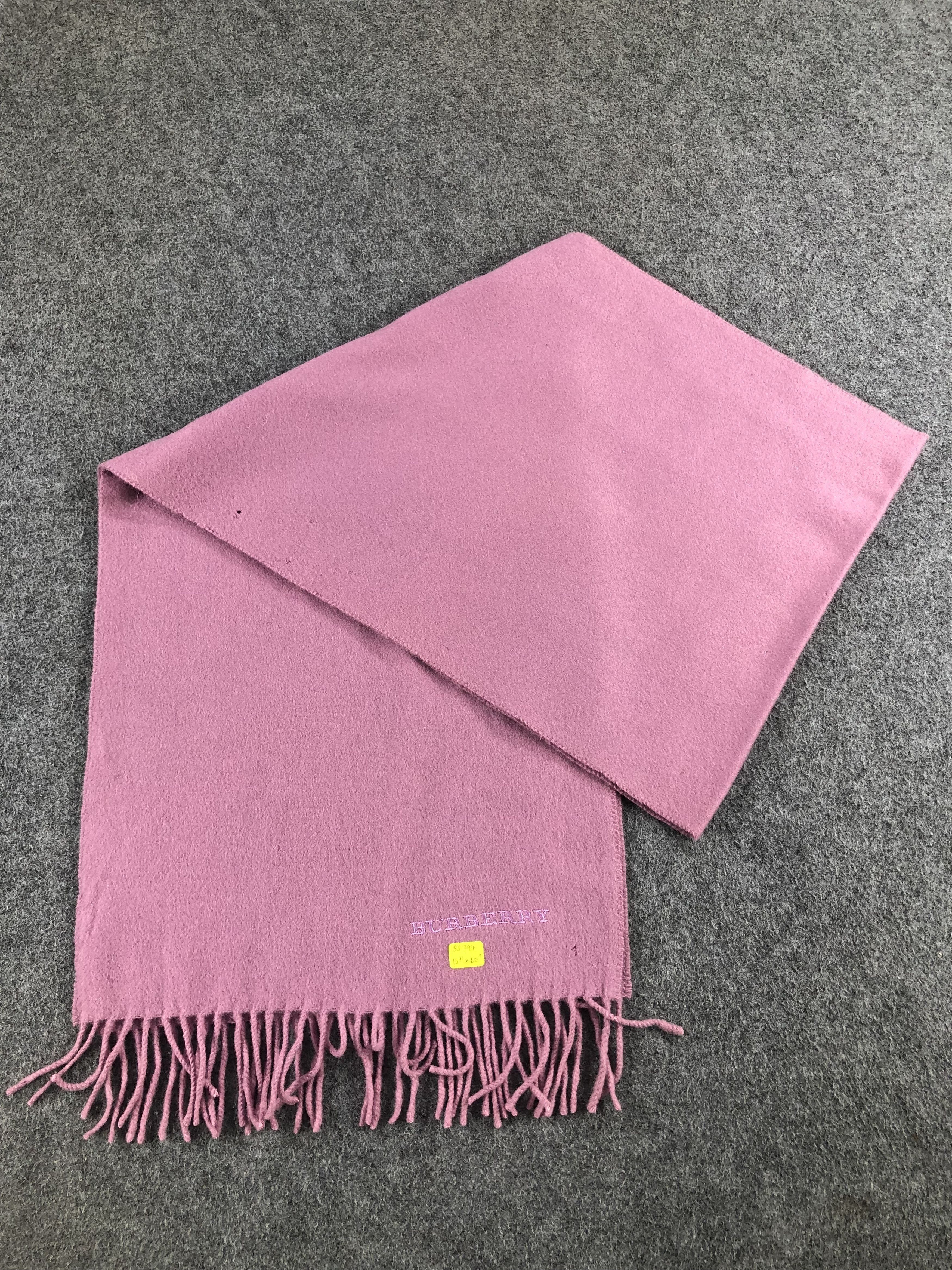 Burberry Burberry Cashmere Scarf / Muffler / Neckwear SS794 Size ONE SIZE - 6 Thumbnail