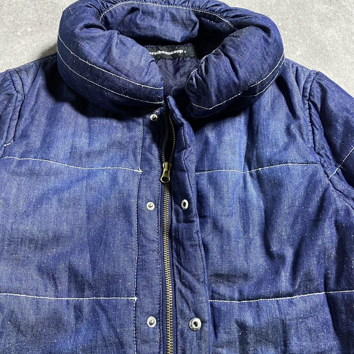 Issey Miyake Issey Miyake Vintage Mercibeacoup Denim Down Puffer Size US M / EU 48-50 / 2 - 4 Thumbnail
