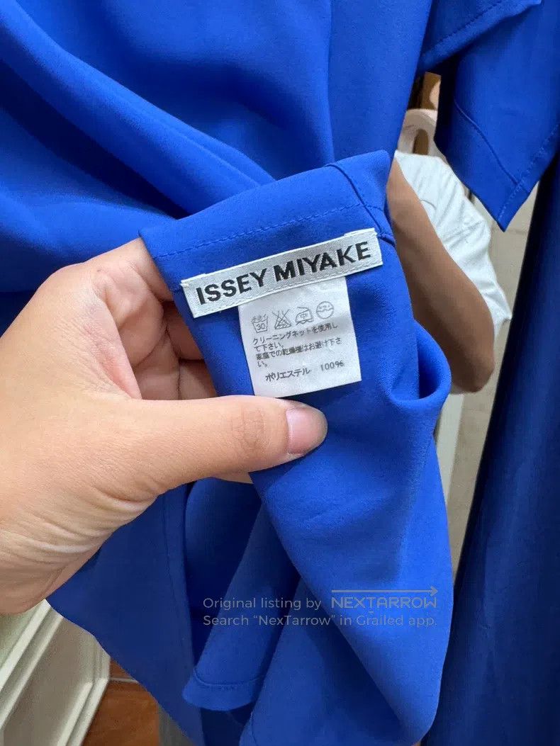 Issey Miyake Issey Miyake Blue Short Sleeve T-shirt Size S / US 4 / IT 40 - 5 Thumbnail