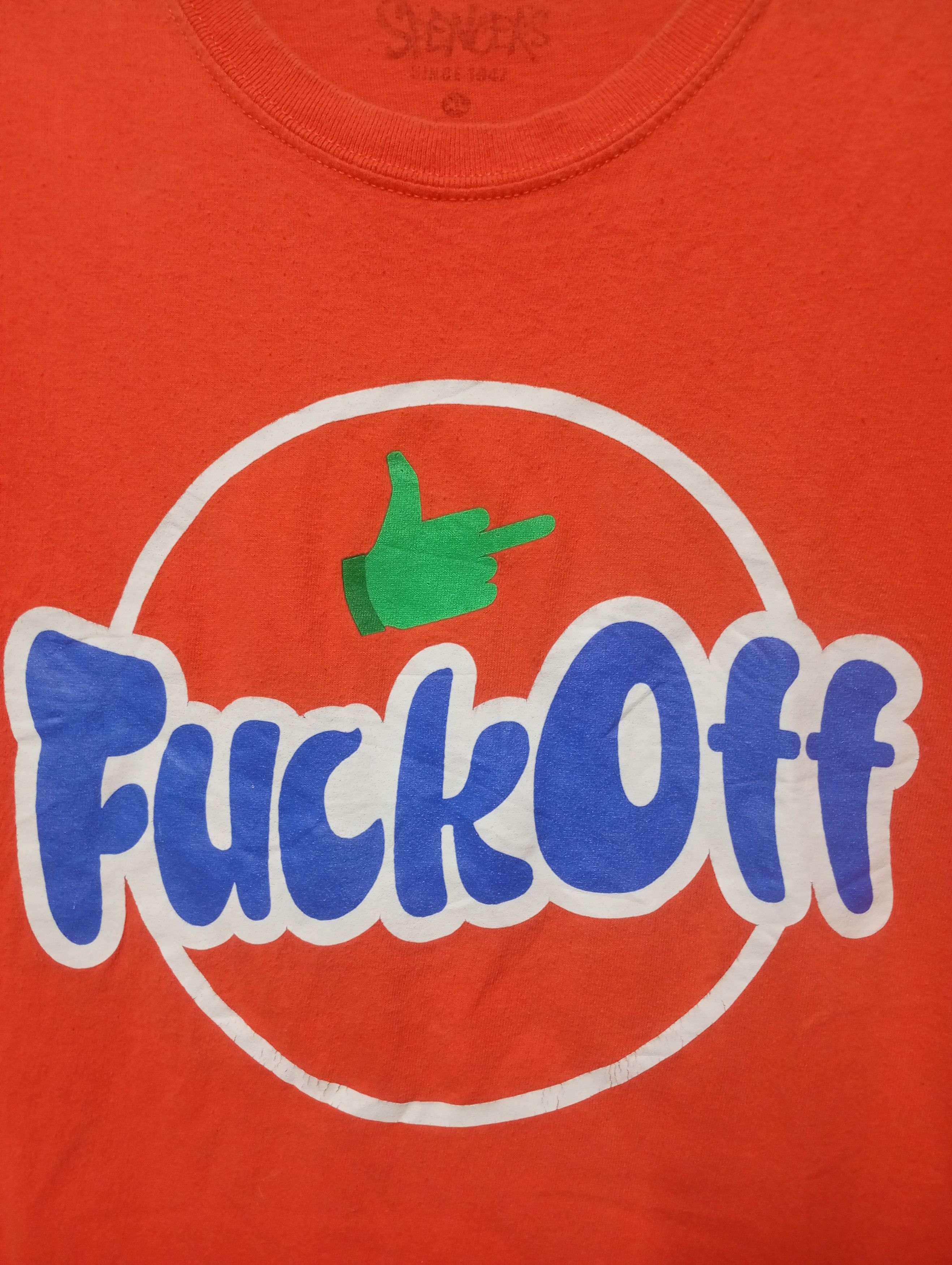 Other VINTAGE DRINK FANTA PARODY FUCK OFF 🖕🖕 Size US XL / EU 56 / 4 - 2 Thumbnail