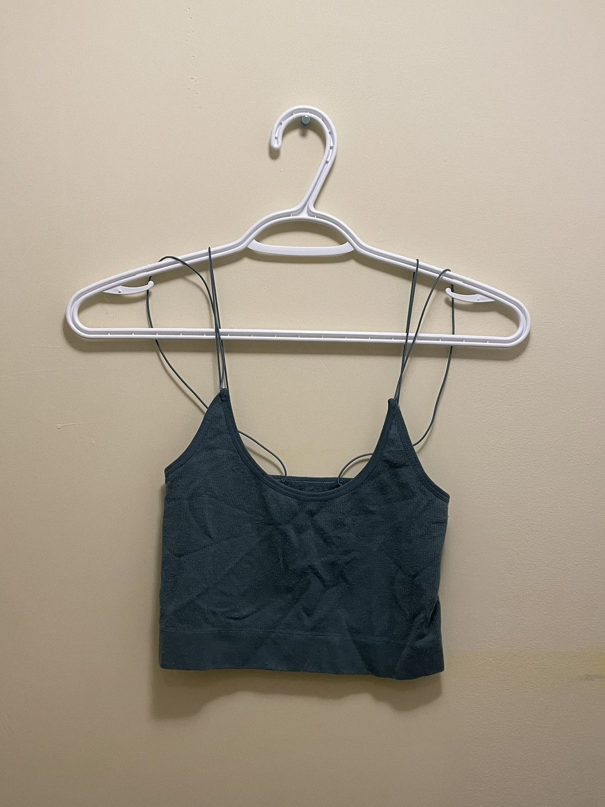 Urban Outfitters Urban Outfitters Out From Under Teal String Camisole Top Size S / US 4 / IT 40 - 1 Thumbnail