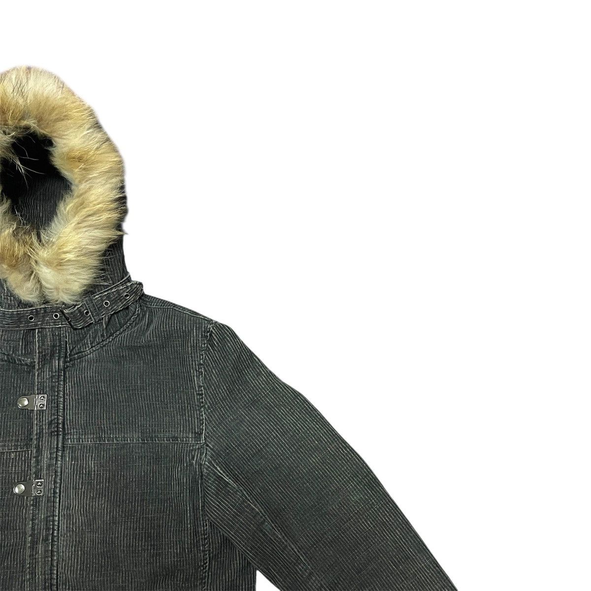 In The Attic Vintage In The Attic Hooded Jacket With Faux Fur Trim Size US L / EU 52-54 / 3 - 2 Thumbnail