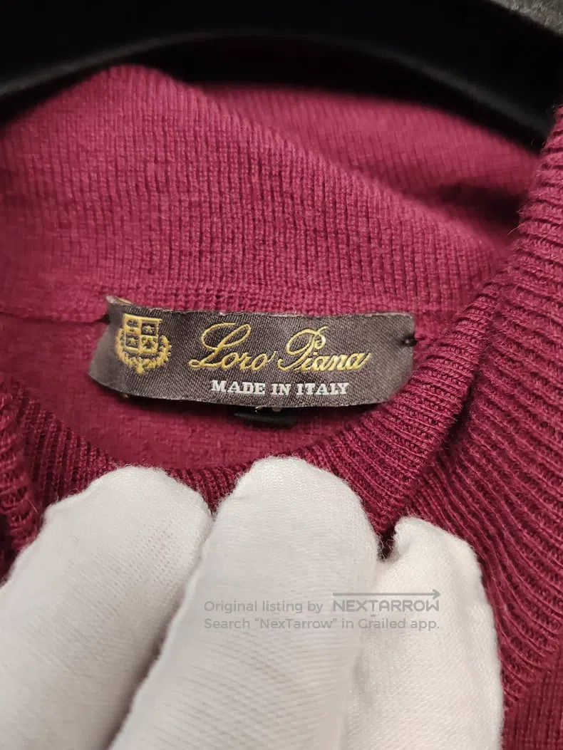 Loro Piana Loro Piana Women's Cashmere Knit High-Neck Long Sleeve Size XS / US 0-2 / IT 36-38 - 3 Thumbnail
