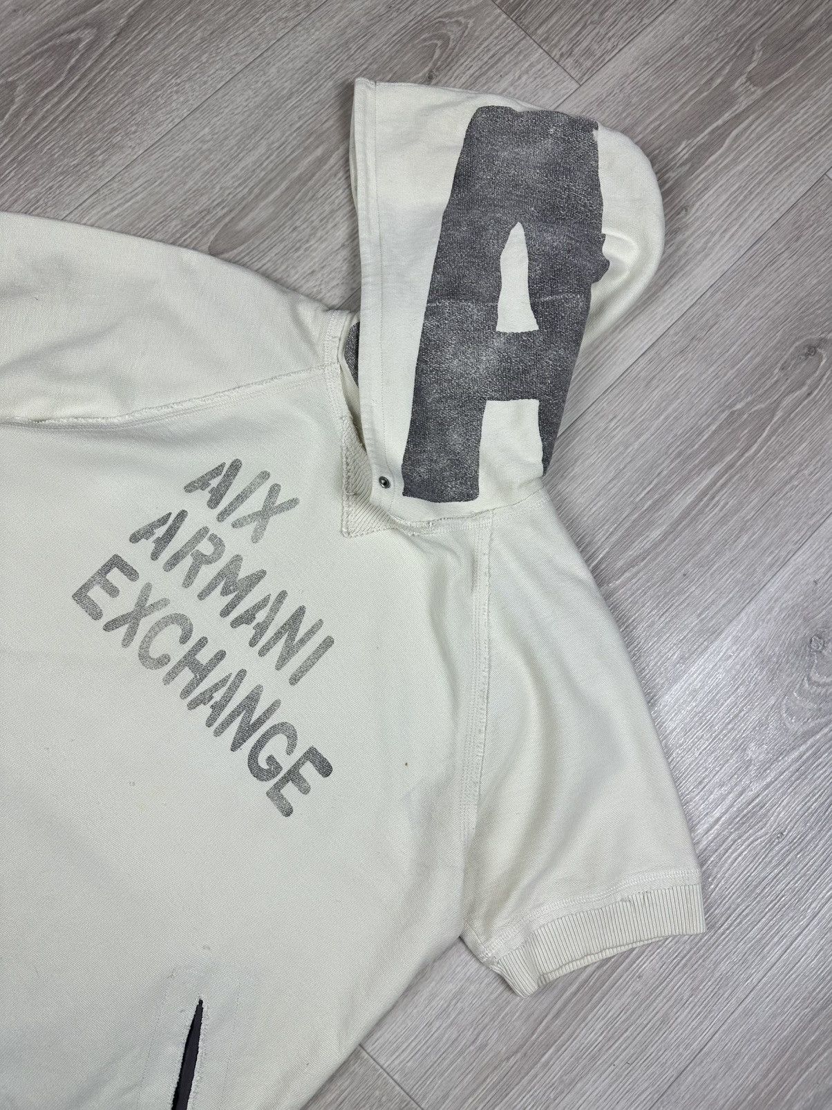 Armani × Armani Exchange × Vintage Vintage Armani Exchange Hoded Vest Size US L / EU 52-54 / 3 - 2 Thumbnail