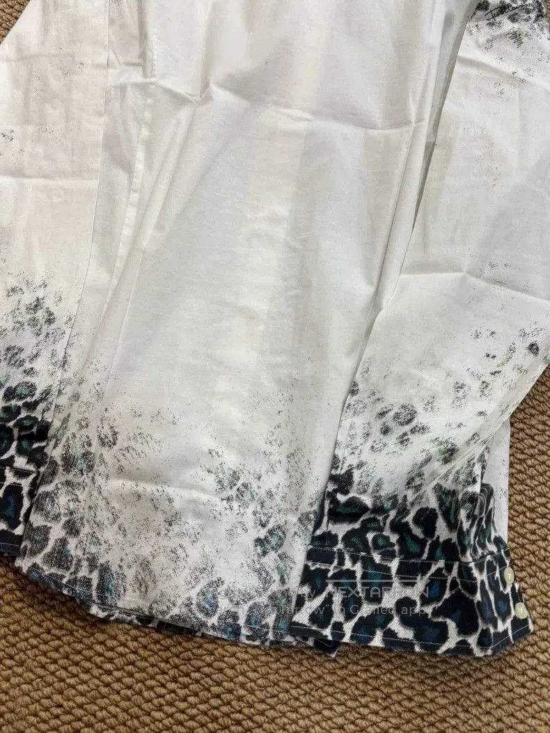 Just Cavalli Just Cavalli Leopard Print Button-Up Shirt. Size US L / EU 52-54 / 3 - 6 Thumbnail