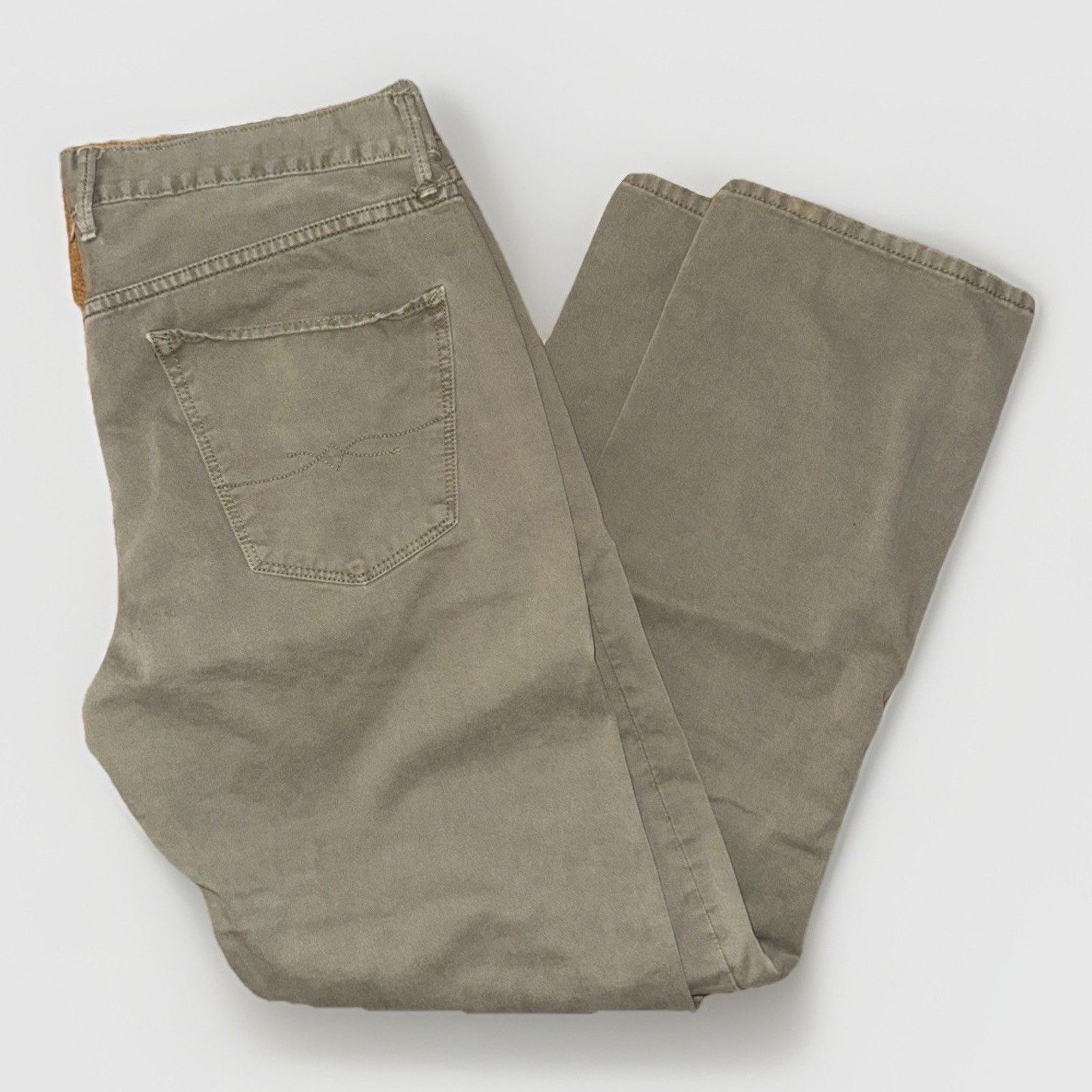 Lucky Brand Lucky Brand 121 Heritage Slim Chino Pants Sage Green 34x32 Size US 34 / EU 50 - 1 Thumbnail