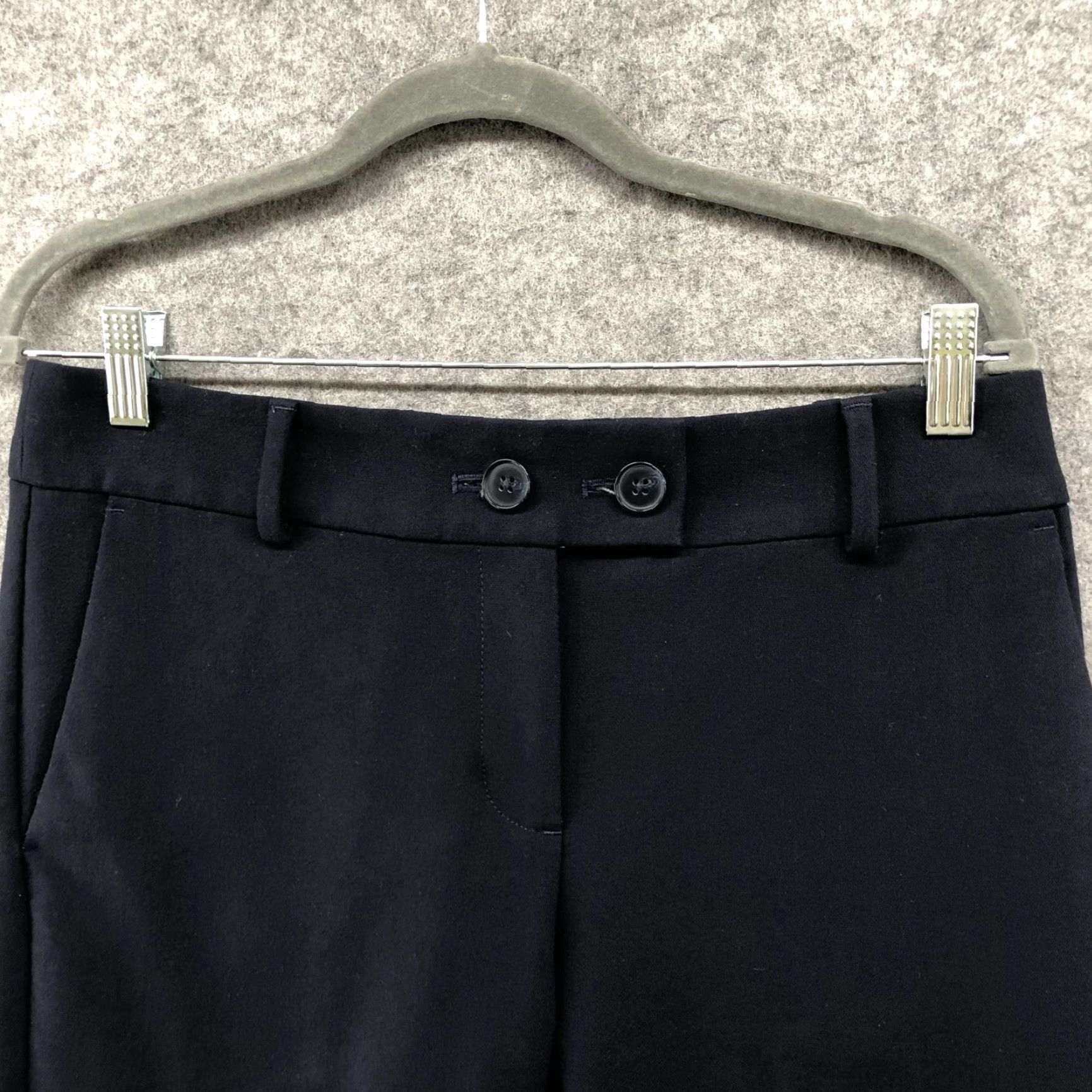 Loft Loft Slim Pencil Pant Womens Size 4 Navy Blue Dress Pant Ankle Mid Rise Size 27" / US 4 / IT 40 - 6 Thumbnail