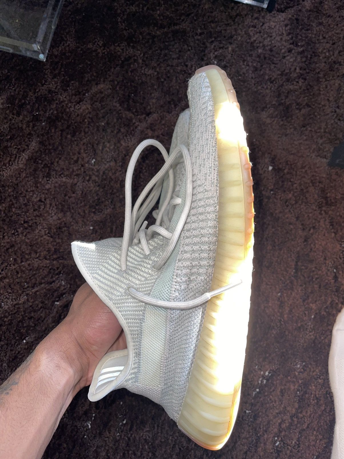 Adidas Yeezy boost 350 V2 natural Size US 12 / EU 45 - 2 Thumbnail