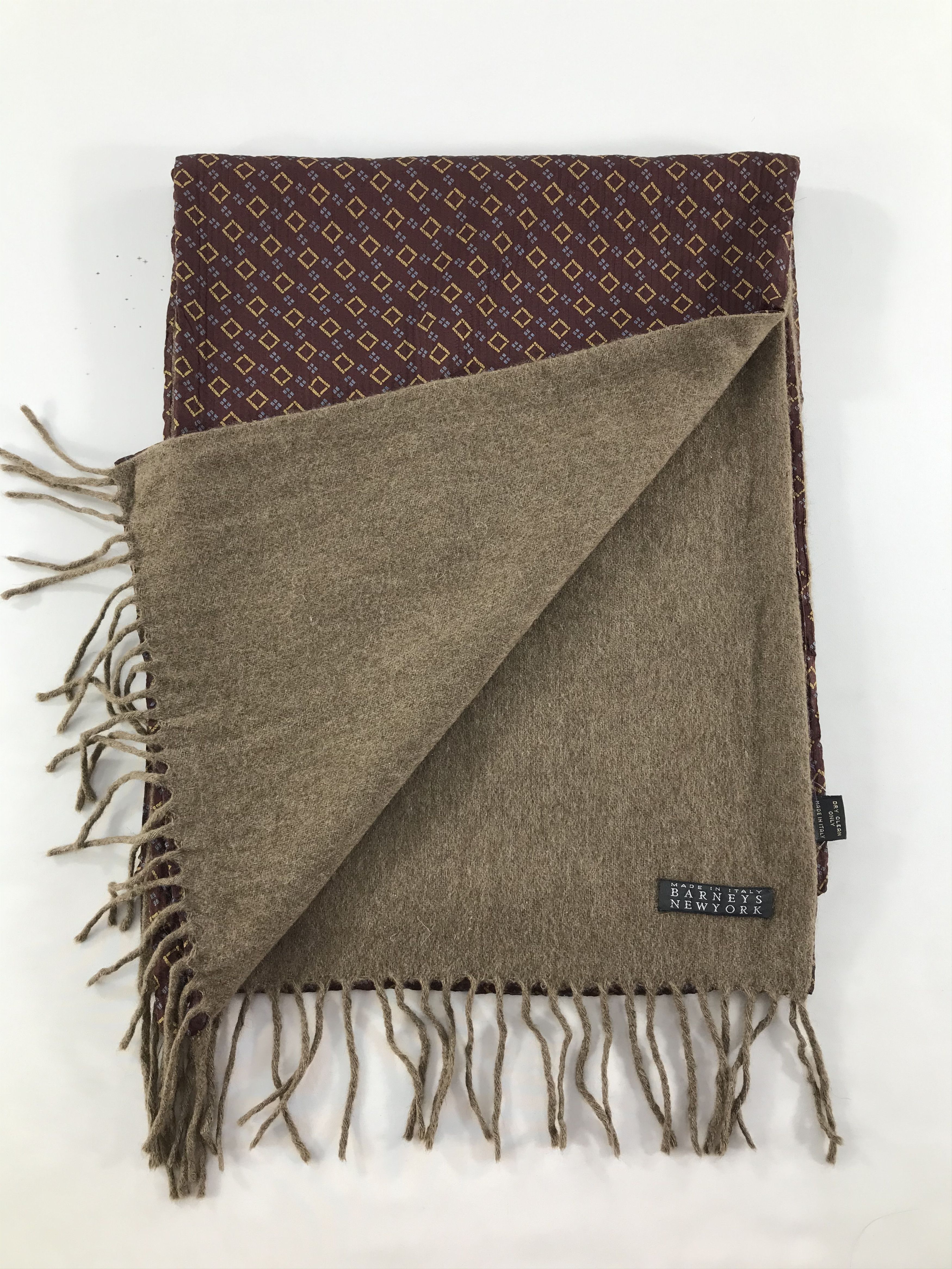 Barneys New York Vintage Barneys New York Scarf/Muffler/Neckwear MF1092 Size ONE SIZE - 4 Thumbnail