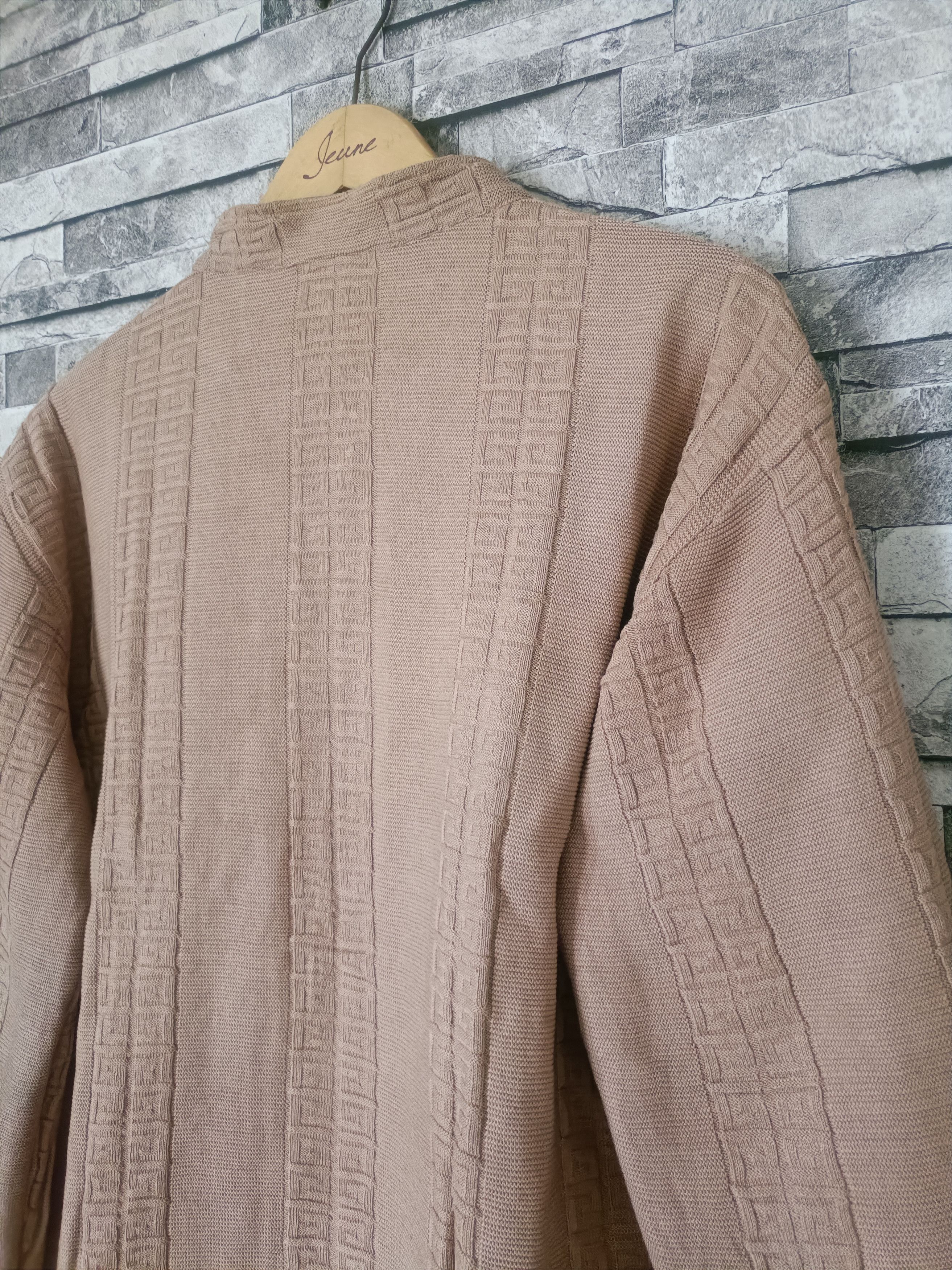 Givenchy Vintage Givenchy gentleman reversible knit jacket Size US L / EU 52-54 / 3 - 3 Thumbnail