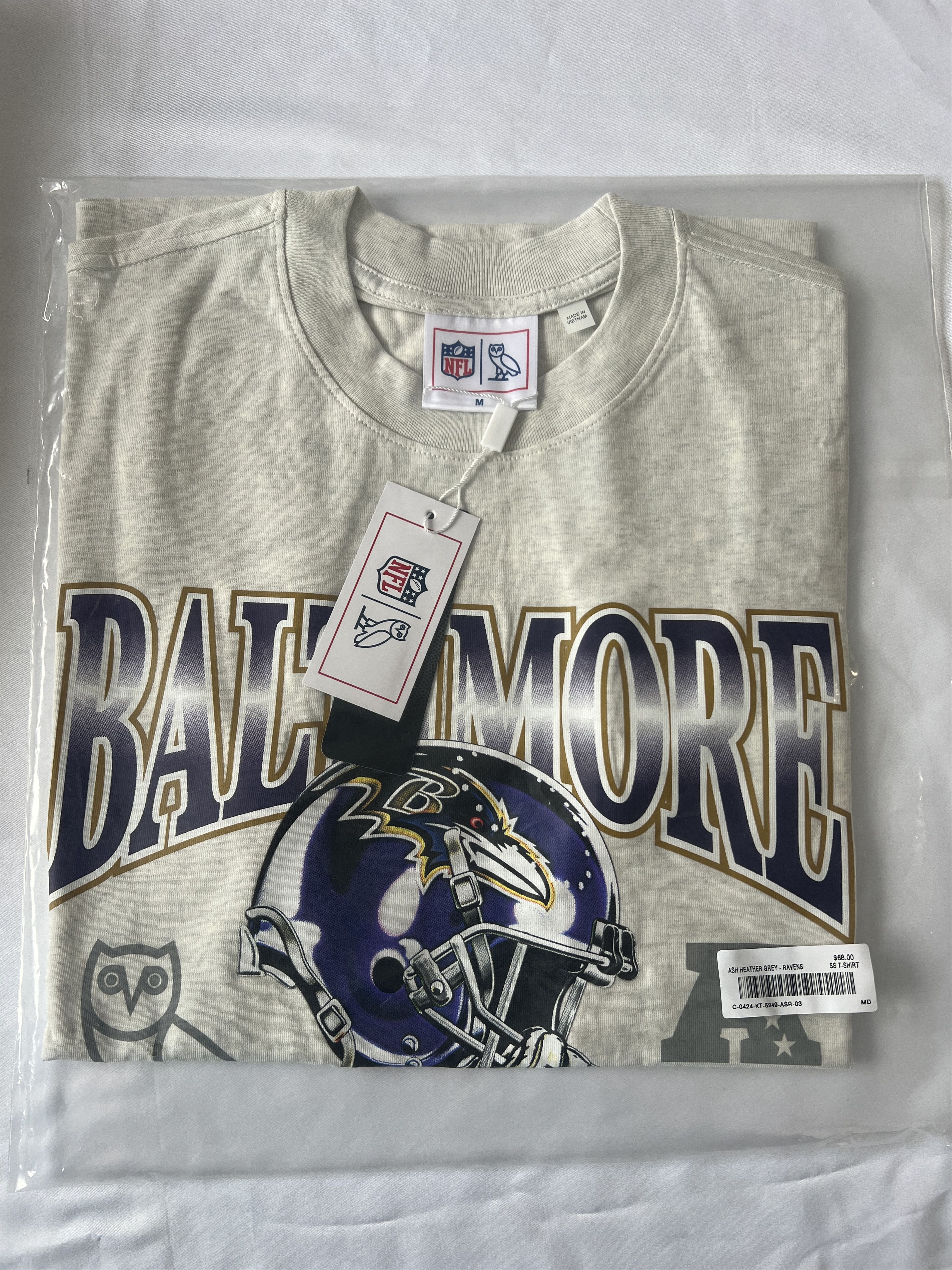 Drake OVO x NFL BALTIMORE RAVENS GRAPHIC TEAM T-SHIRT Size US M / EU 48-50 / 2 - 1 Thumbnail