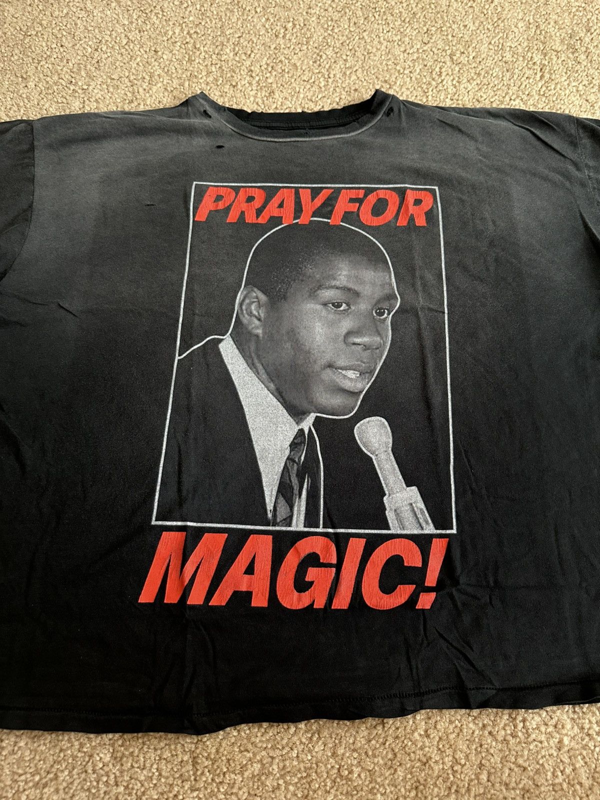 HMDD HMDD PRAY FOR MAGIC Tee Size Medium Size US M / EU 48-50 / 2 - 2 Thumbnail