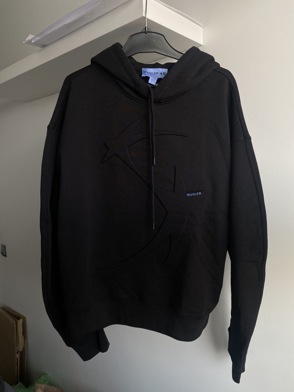 H&M × Mugler Mugler x H&M Star-Motif Hoodie L boxy fit archive boxy fit Size US L / EU 52-54 / 3 - 1 Thumbnail