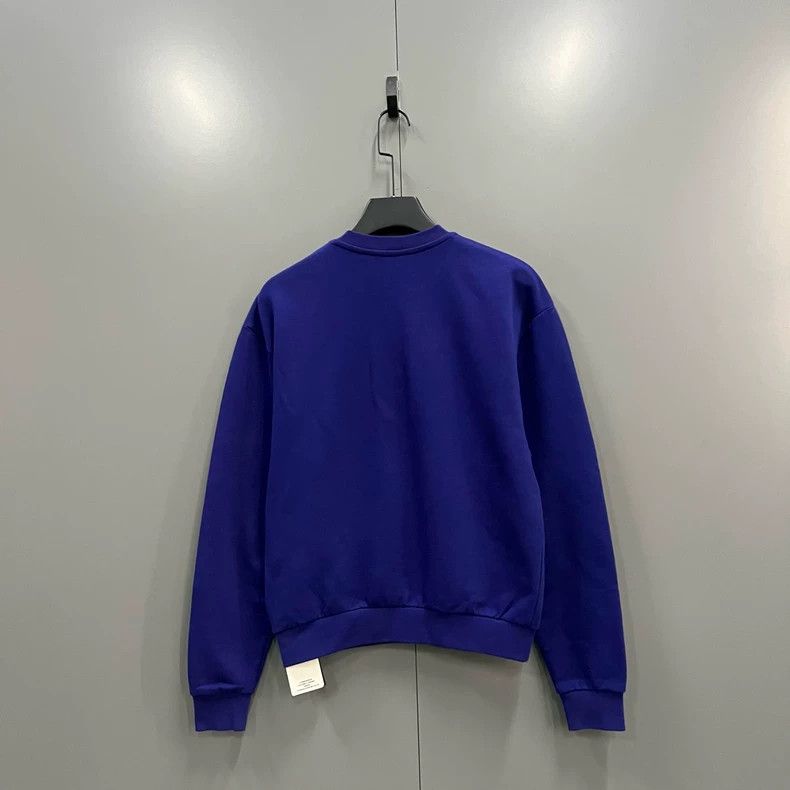 Balenciaga Balenciaga Blue small logo printed sweater Size US XS / EU 42 / 0 - 2 Thumbnail