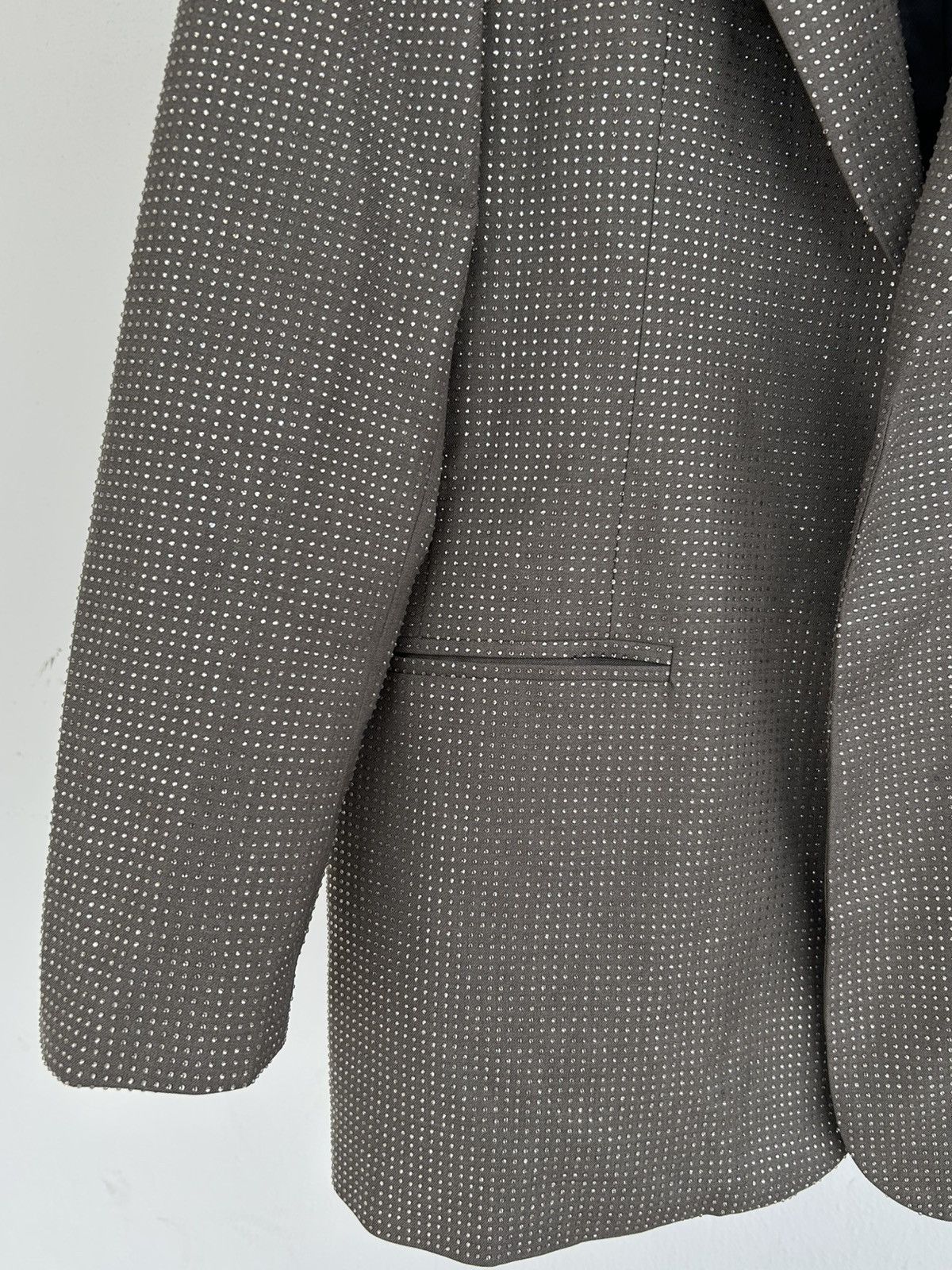 Alexander Wang Holy Grail❗️Crystal Blazer Size 46R - 8 Thumbnail