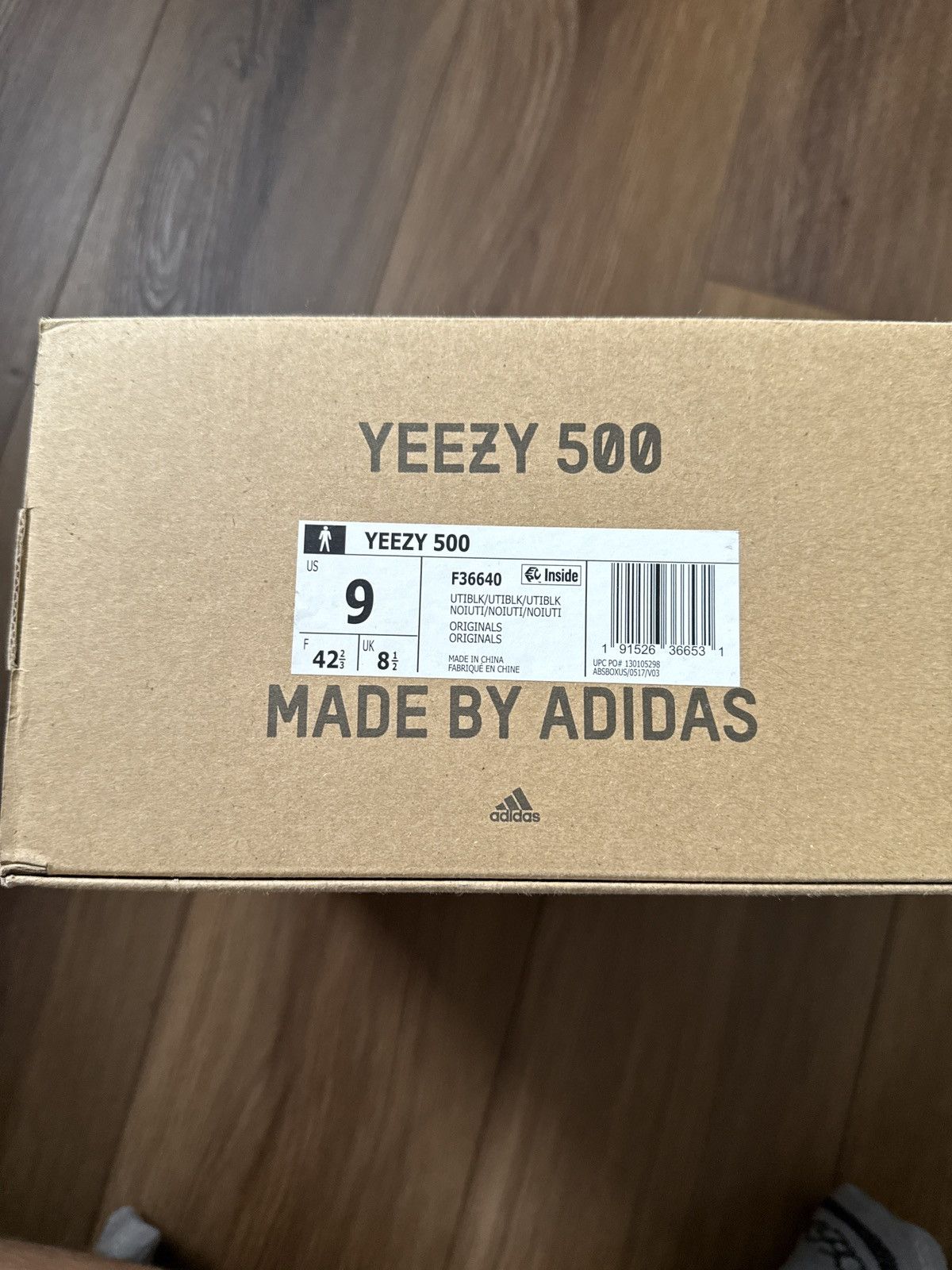 Yeezy Yeezy 500 utility black Size US 9 / EU 42 - 7 Thumbnail