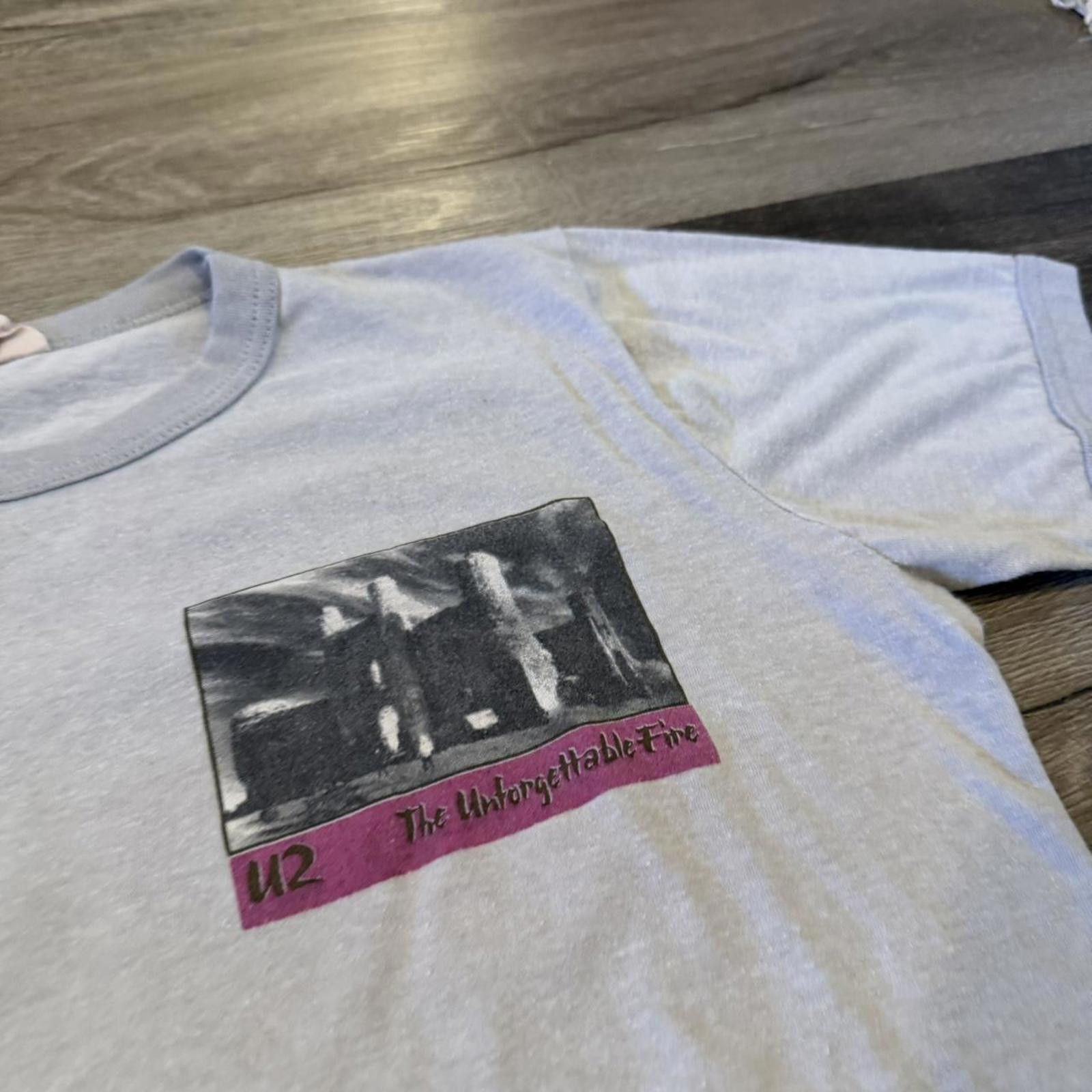 Other vintage U2 the u forgettable fire t shirt 1984 S/M Size US M / EU 48-50 / 2 - 1 Thumbnail