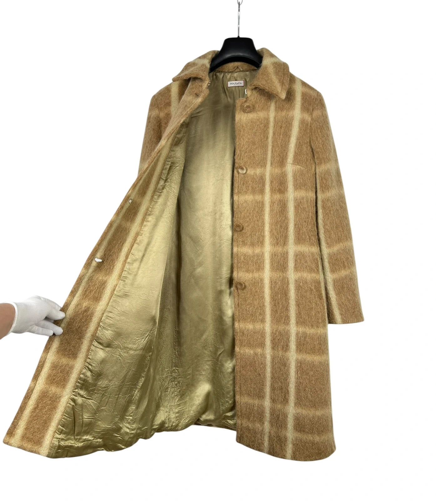 MAX&Co. Max & Co Wool Coat Alpaca Mohair size XS Size XS / US 0-2 / IT 36-38 - 10 Thumbnail