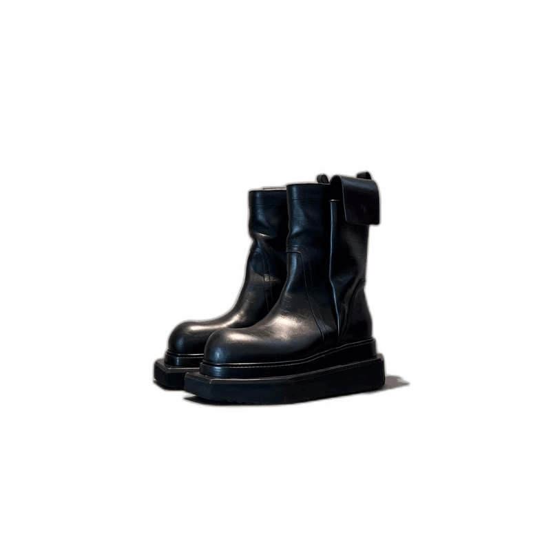 Rick Owens rickowens cargo high-top platform boots Size US 8 / EU 41 - 1 Thumbnail