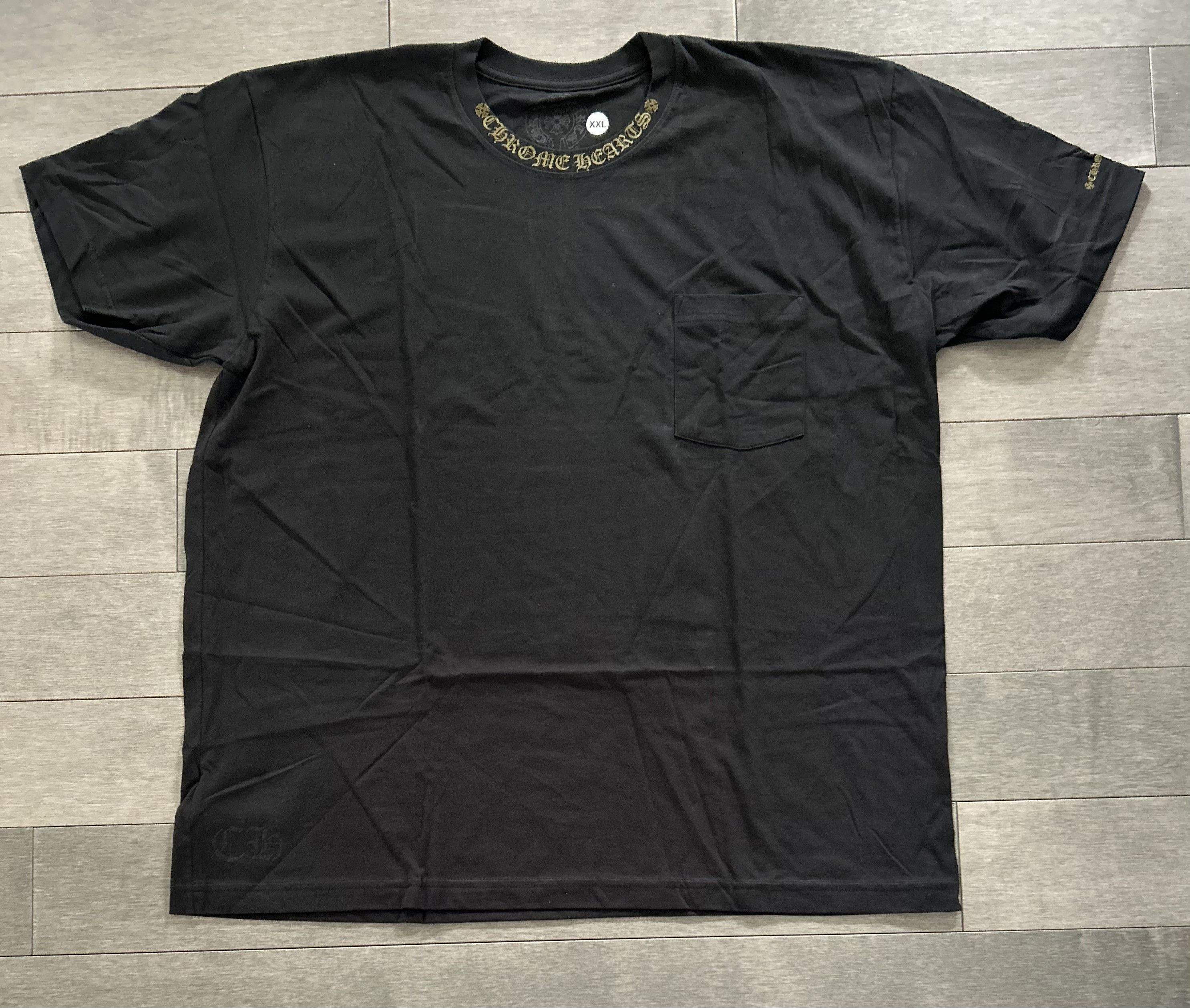 Chrome Hearts Chrome Hearts Neck Logo Pocket Tee Size US XXL / EU 58 / 5 - 1 Thumbnail