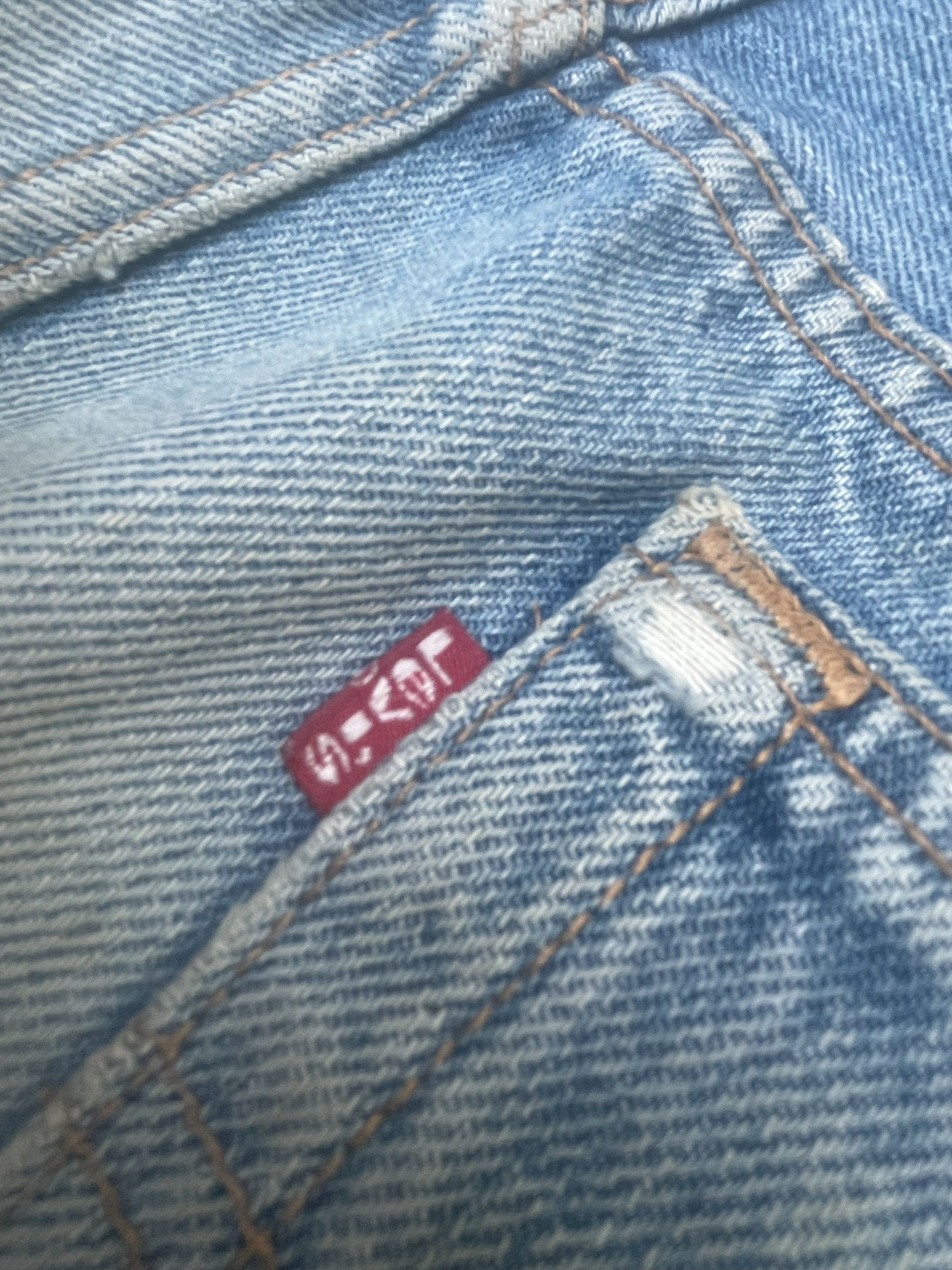 Levi's Vintage 1994 Levis 501 XX Distresed Size US 34 / EU 50 - 9 Thumbnail