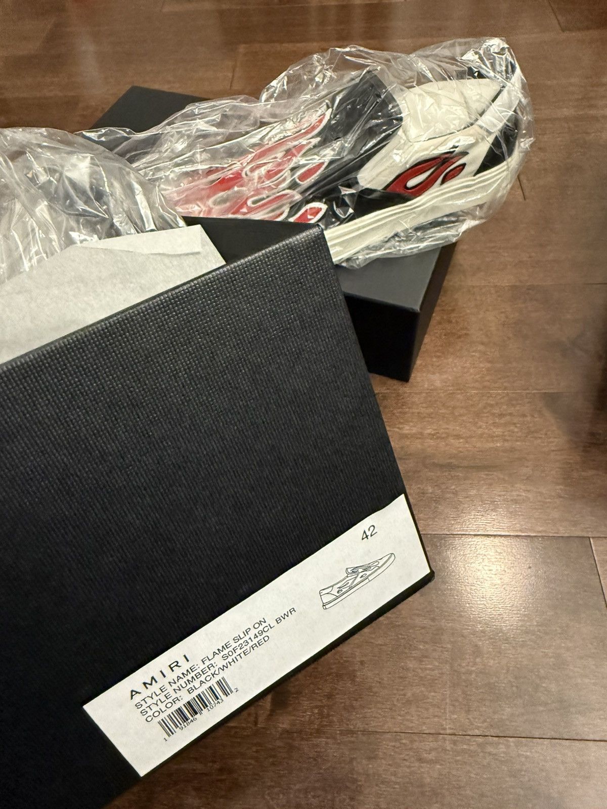 Amiri Red Flame Sneakers