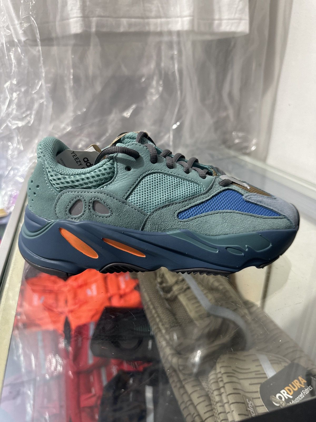 Adidas Yeezy Boost 700 "Faded Azure" Size 4 Brand New