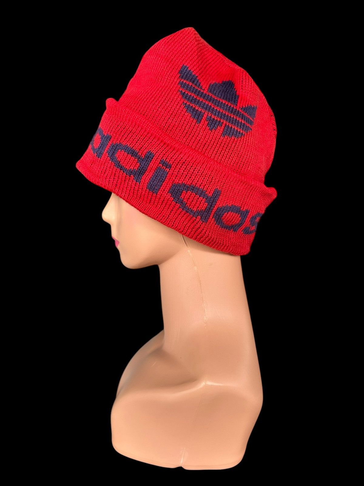 Japanese Brand × Kapital × Vintage Vtg adidas SunFaded Beanie Hats Size ONE SIZE - 4 Thumbnail