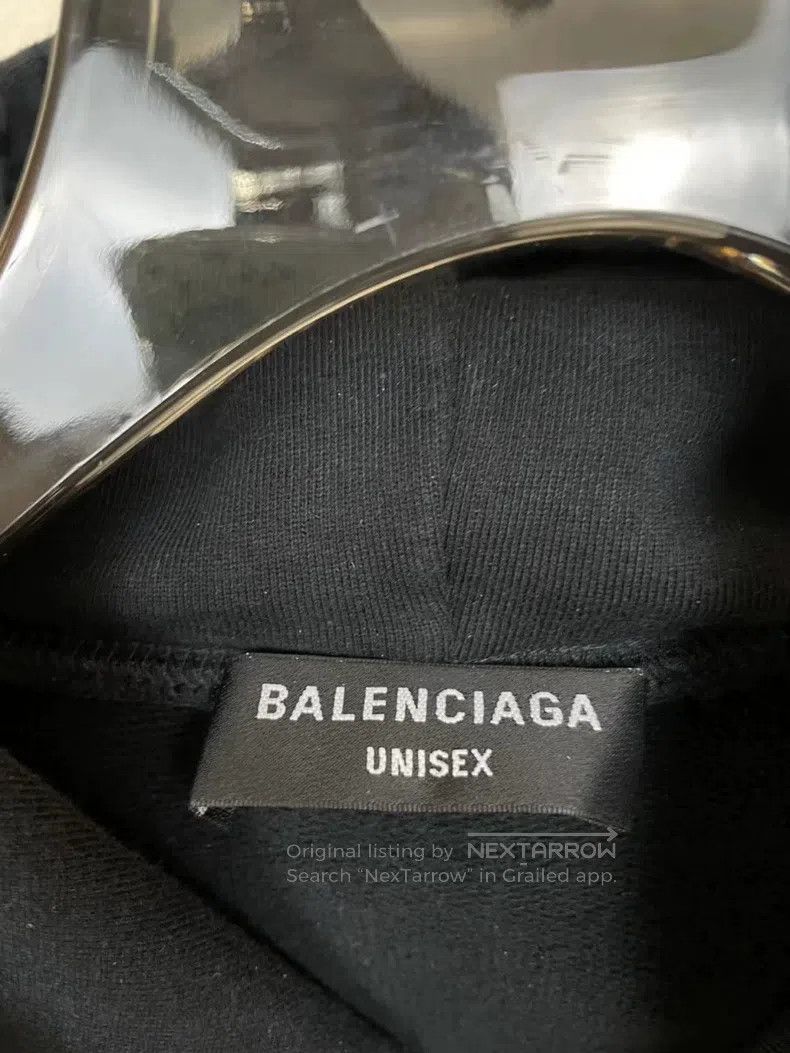 Balenciaga Balenciaga Spray-Painted Rainbow Hoodie Size US M / EU 48-50 / 2 - 4 Thumbnail