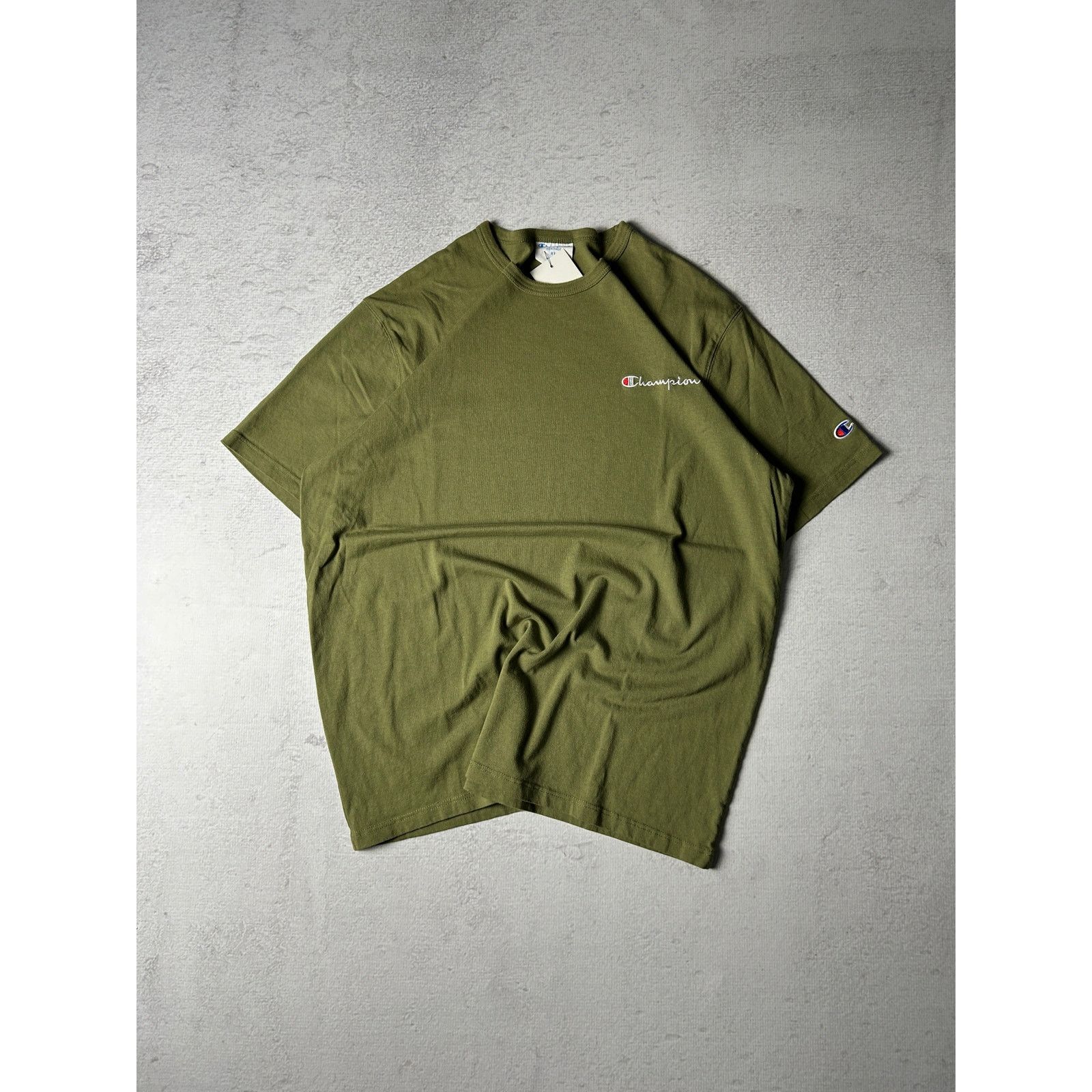 Champion Vintage 90s Champion Green Regular T-Shirt - Men's XL Size US XL / EU 56 / 4 - 1 Thumbnail
