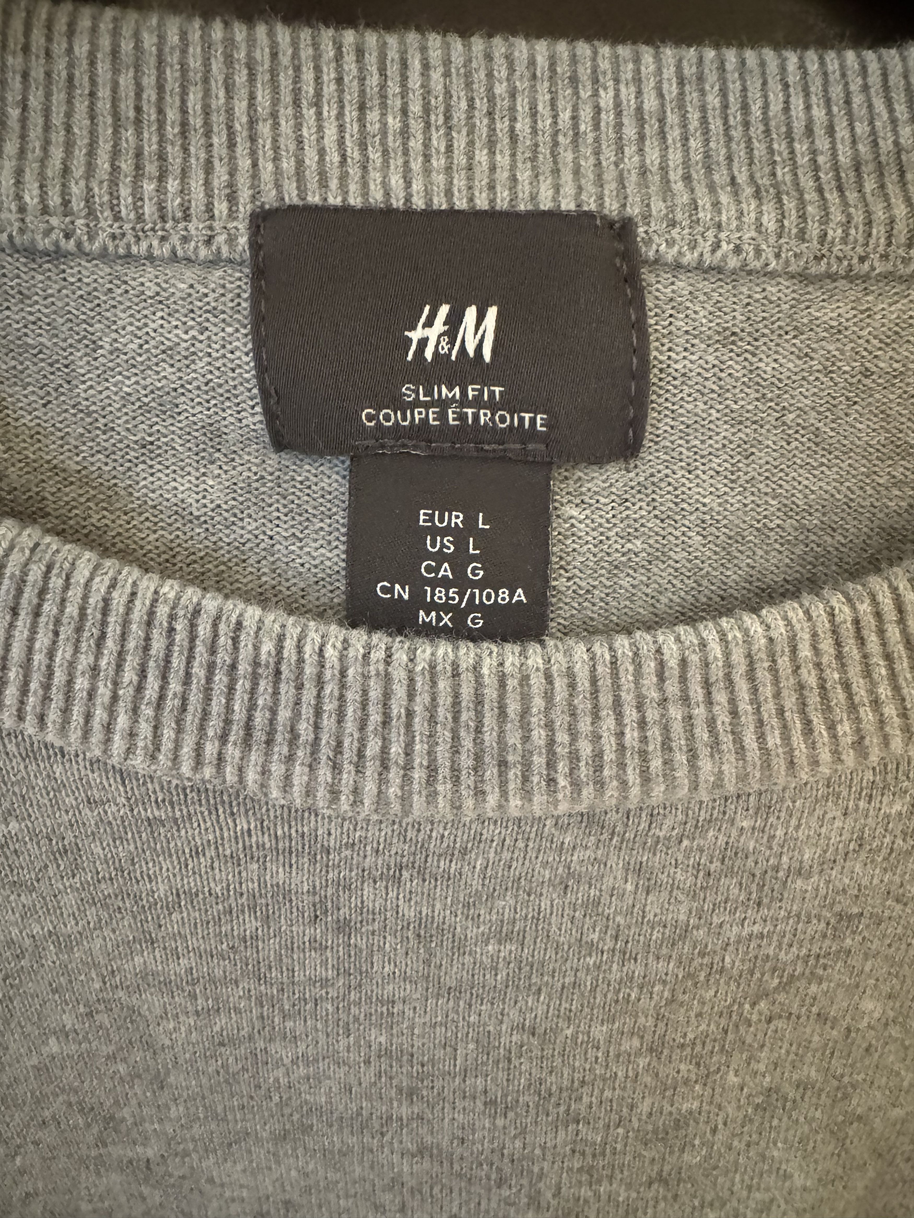 H&M H&M Light Grey Sweatshirt. US L Size US L / EU 52-54 / 3 - 1 Thumbnail