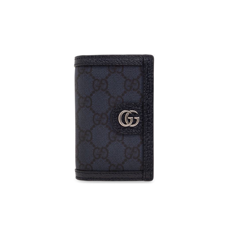 Gucci GUCCI Folding Card Case Beige Ebony New & Authentic Size ONE SIZE - 1 Thumbnail