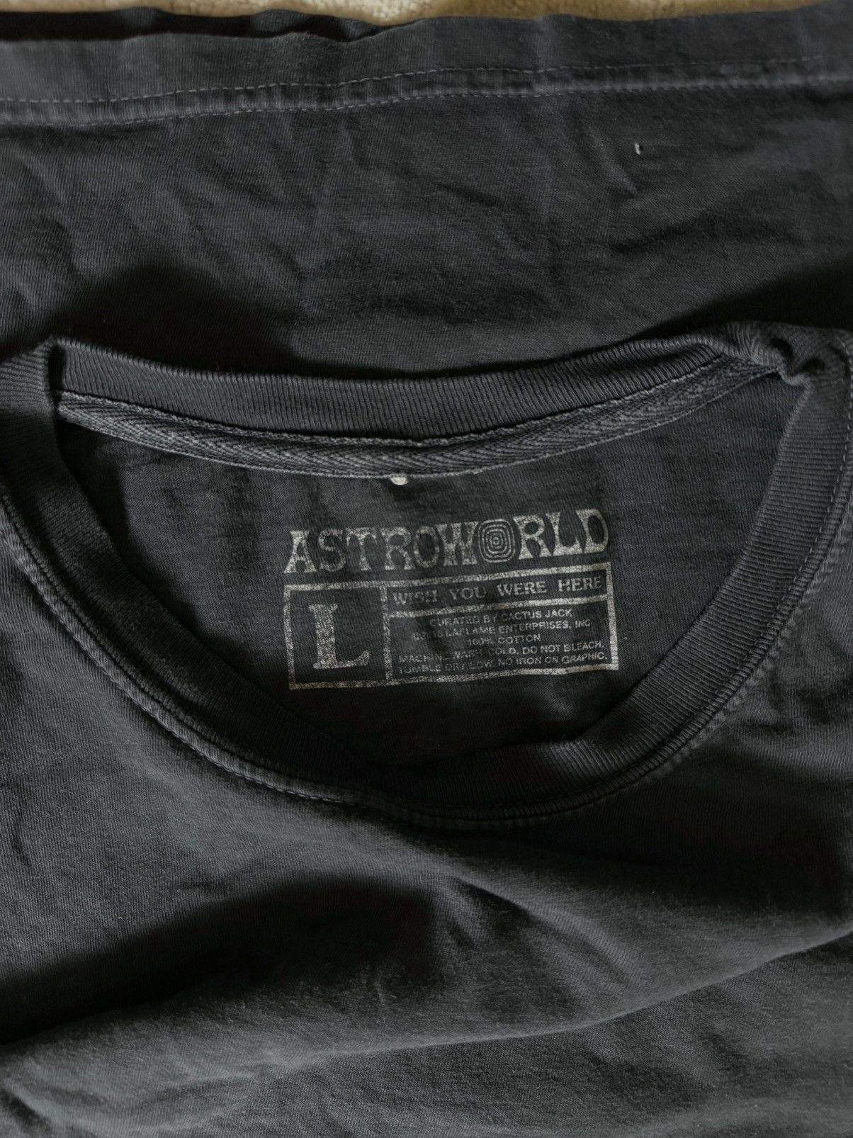 Travis Scott I WENT TO ASTROWORLD AND ALL I GOT WAS THIS F**KIN T SHIRT Size US L / EU 52-54 / 3 - 3 Thumbnail