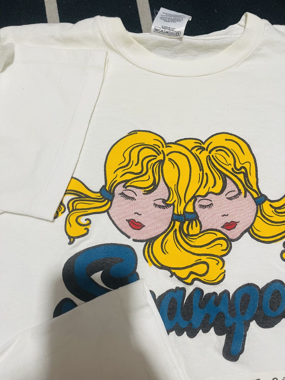 Band Tees VINTAGE RARE 90s SHAMPOO BAND COVER ALBUM Size US XL / EU 56 / 4 - 7 Thumbnail