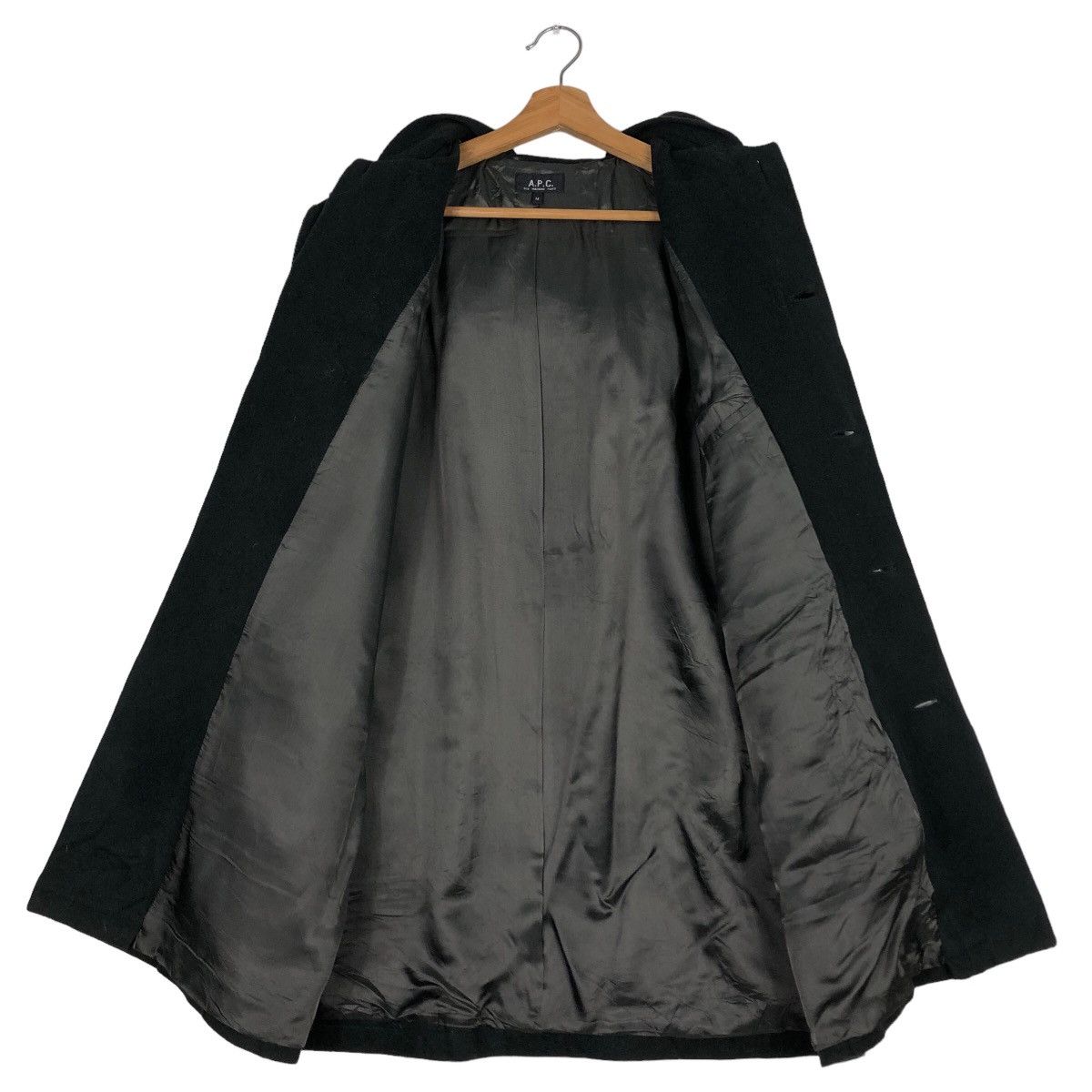 A.P.C. 🔥Rich Black - Hunting Chore Jacket A.P.C France Made Size US M / EU 48-50 / 2 - 12 Thumbnail