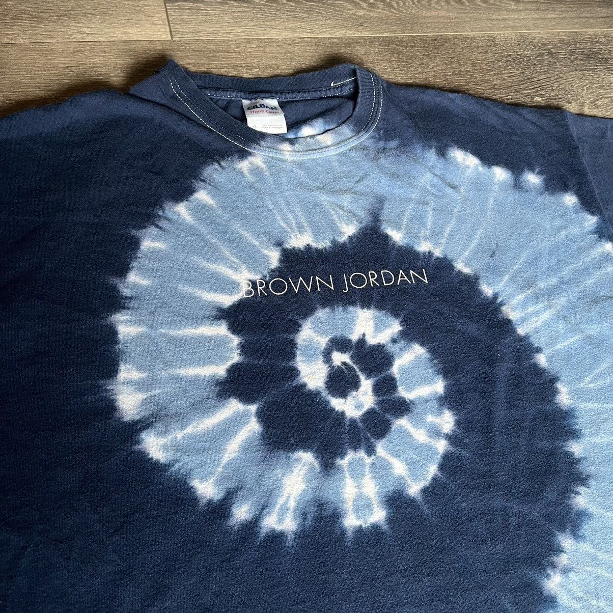 Designer × Vintage Brown Jordan Luxury Designer Furniture Swirl Tie Dye T Shirt Size US XL / EU 56 / 4 - 2 Thumbnail