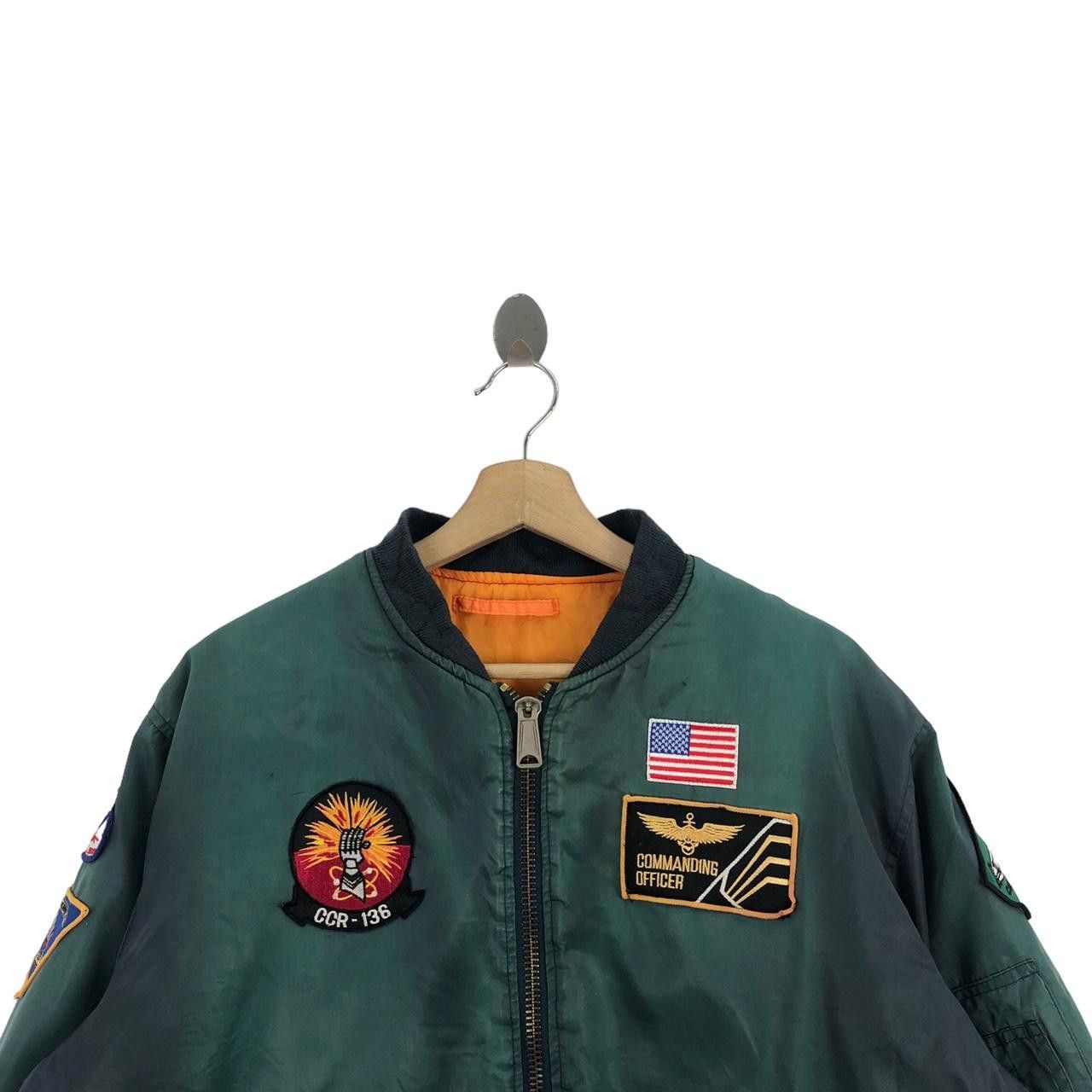 Other USS HORNET CCR136 Commanding Officer Bomber Jacket MA-1 Size US M / EU 48-50 / 2 - 6 Thumbnail